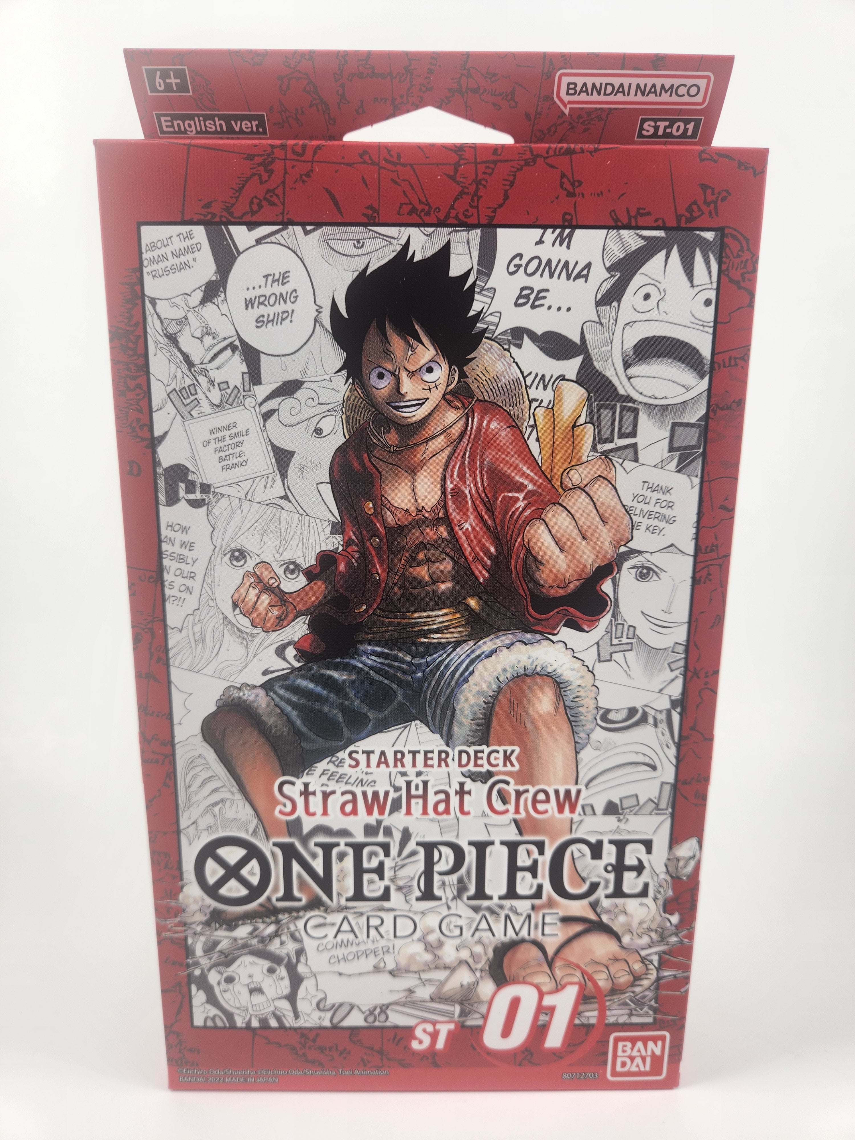 One Piece TCG - Straw Hat Crew Starter Deck ST-01 EN sealed (Neuf avec emballage d'origine) à One Piece TCG - Straw Hat Crew Starter Deck ST-01 EN sealed (Neuf avec emballage d'origine) à