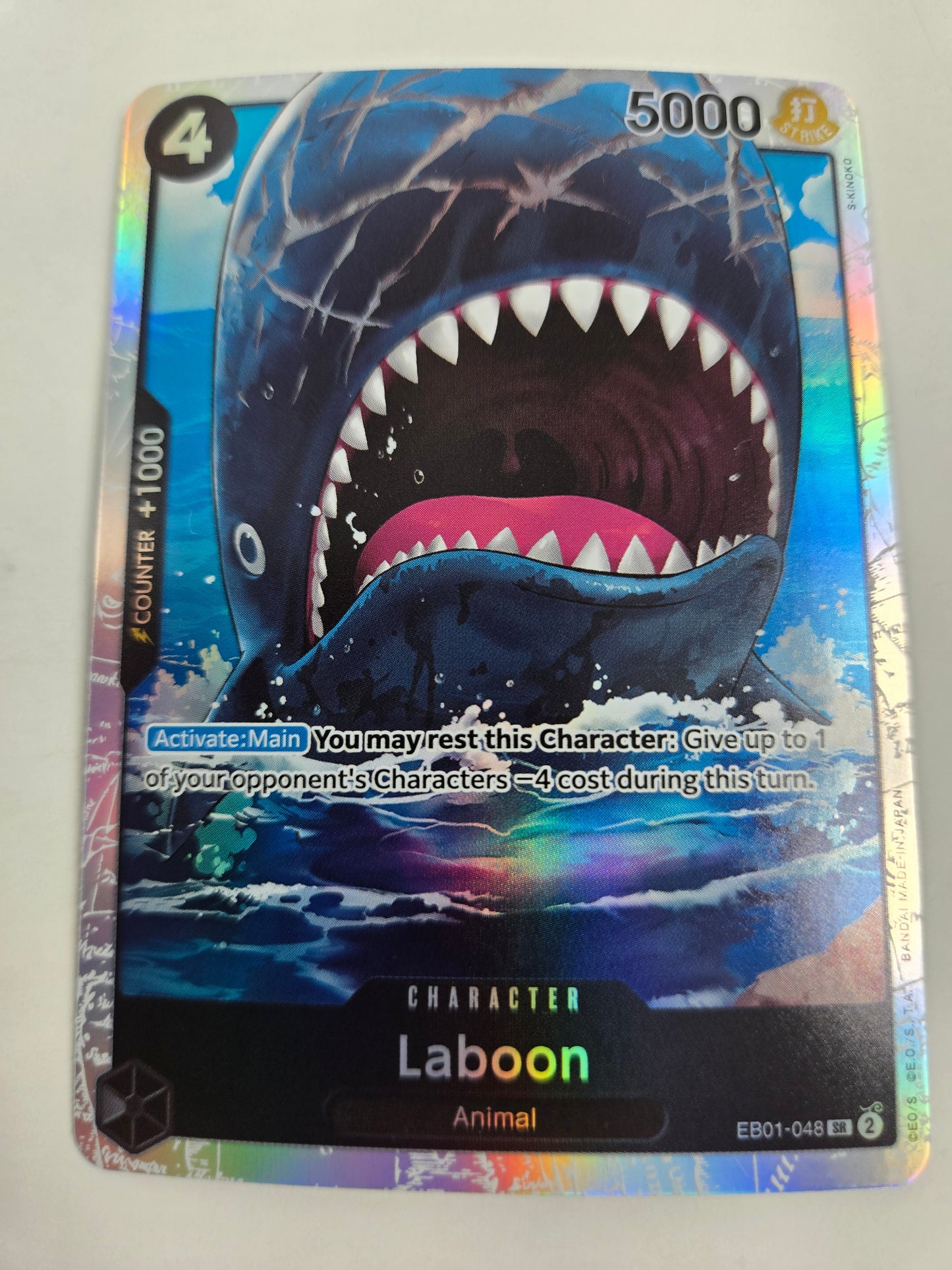 Laboon EB01-048 SR One Piece Trading Card Game TCG Single