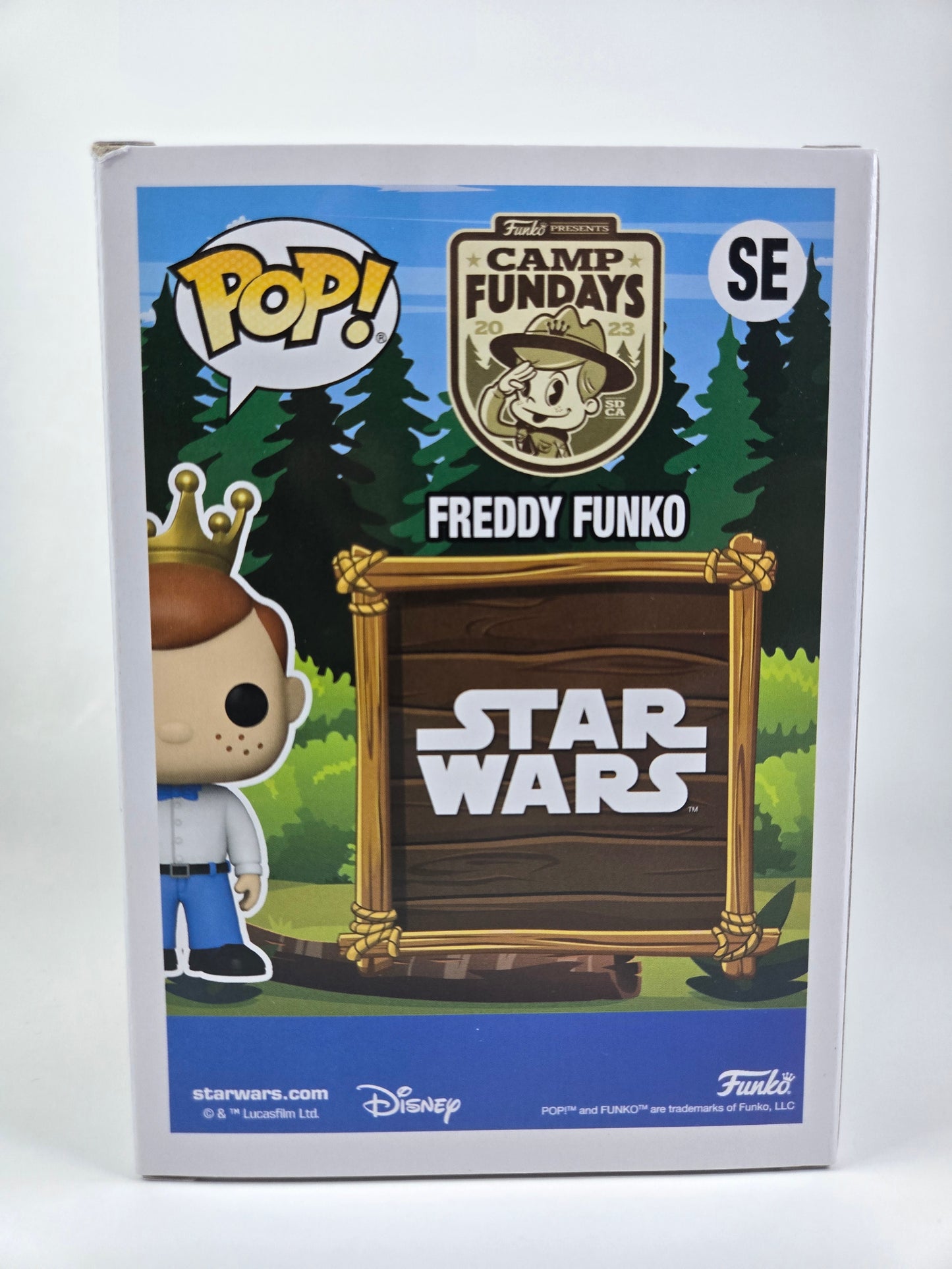 Funko Pop Freddy as Chewbacca Star Wars - 2023 Fundays 600 Piece Exclusive