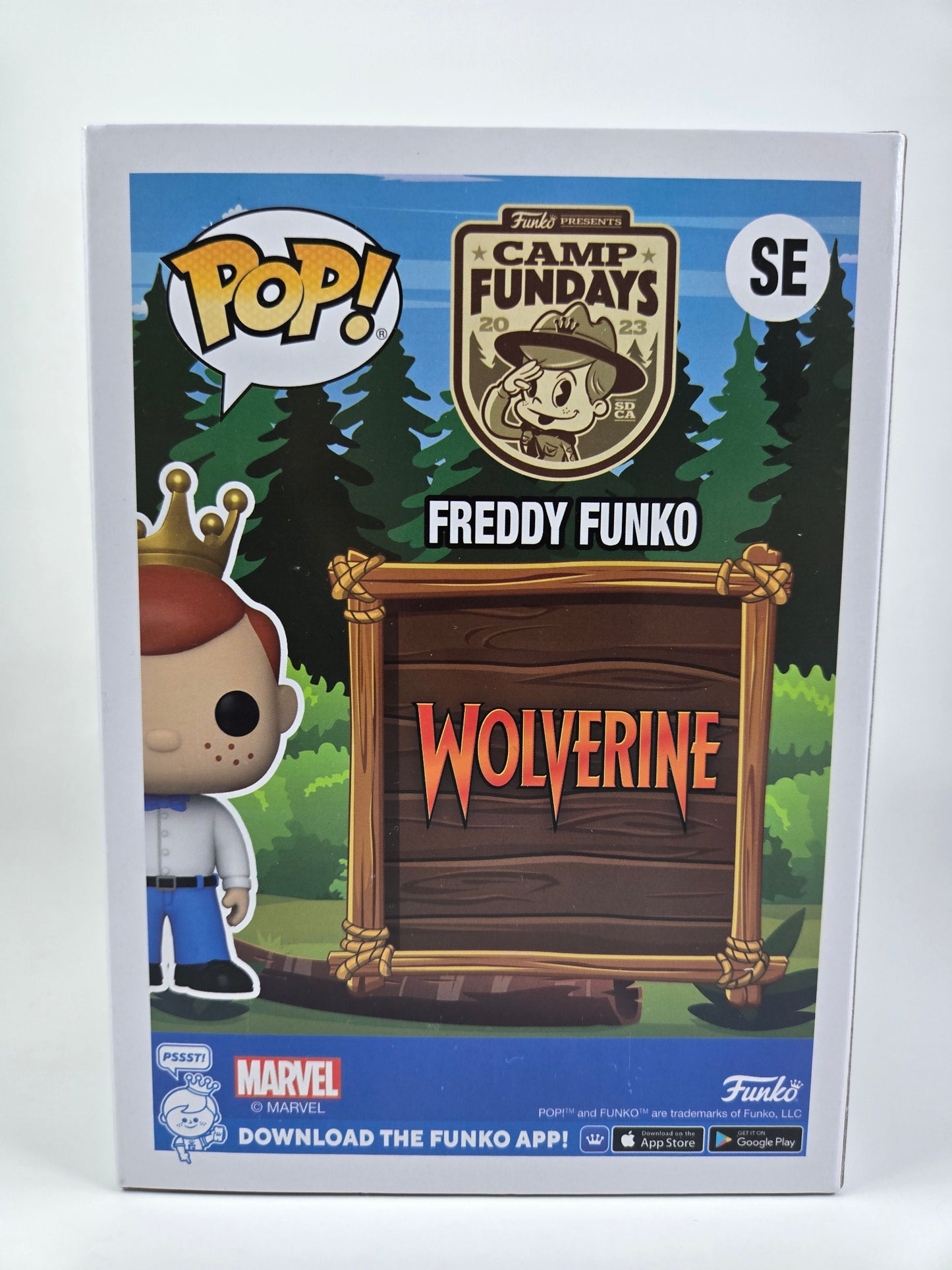 Funko Pop Freddy as Wolverine Marvel - 2023 Fundays 850 Piece Exclusive