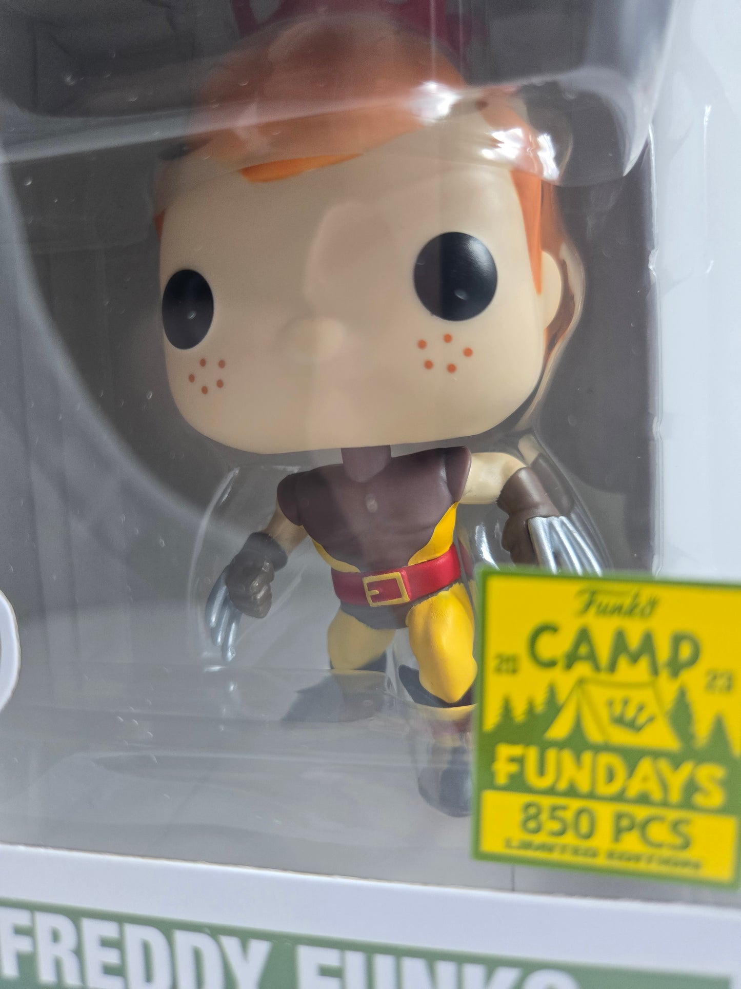 Funko Pop Freddy as Wolverine Marvel - 2023 Fundays 850 Piece Exclusive