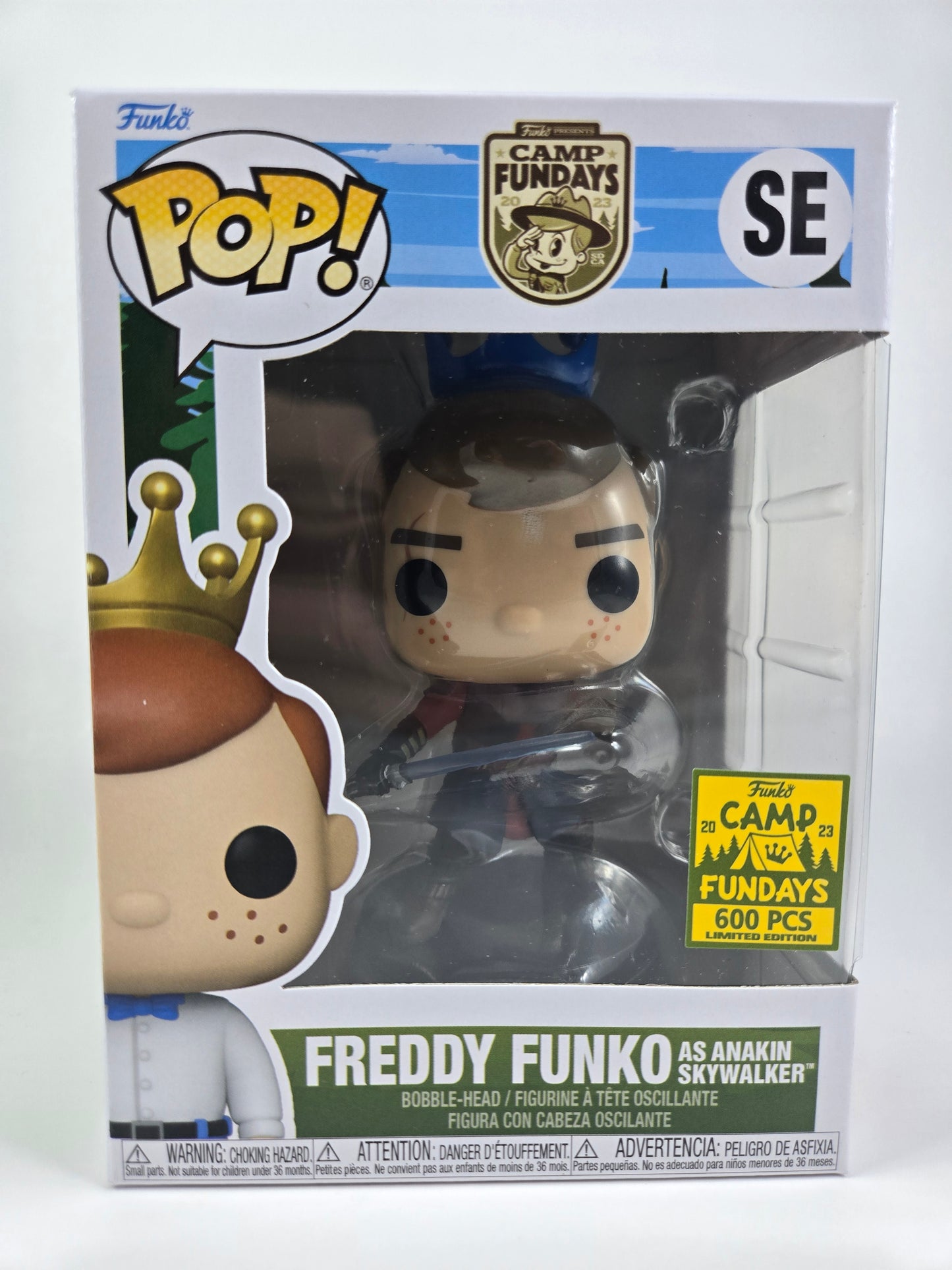 Funko Pop Freddy as Anakin Skywalker Star Wars - 2023 Fundays 600 Piece Exclusive
