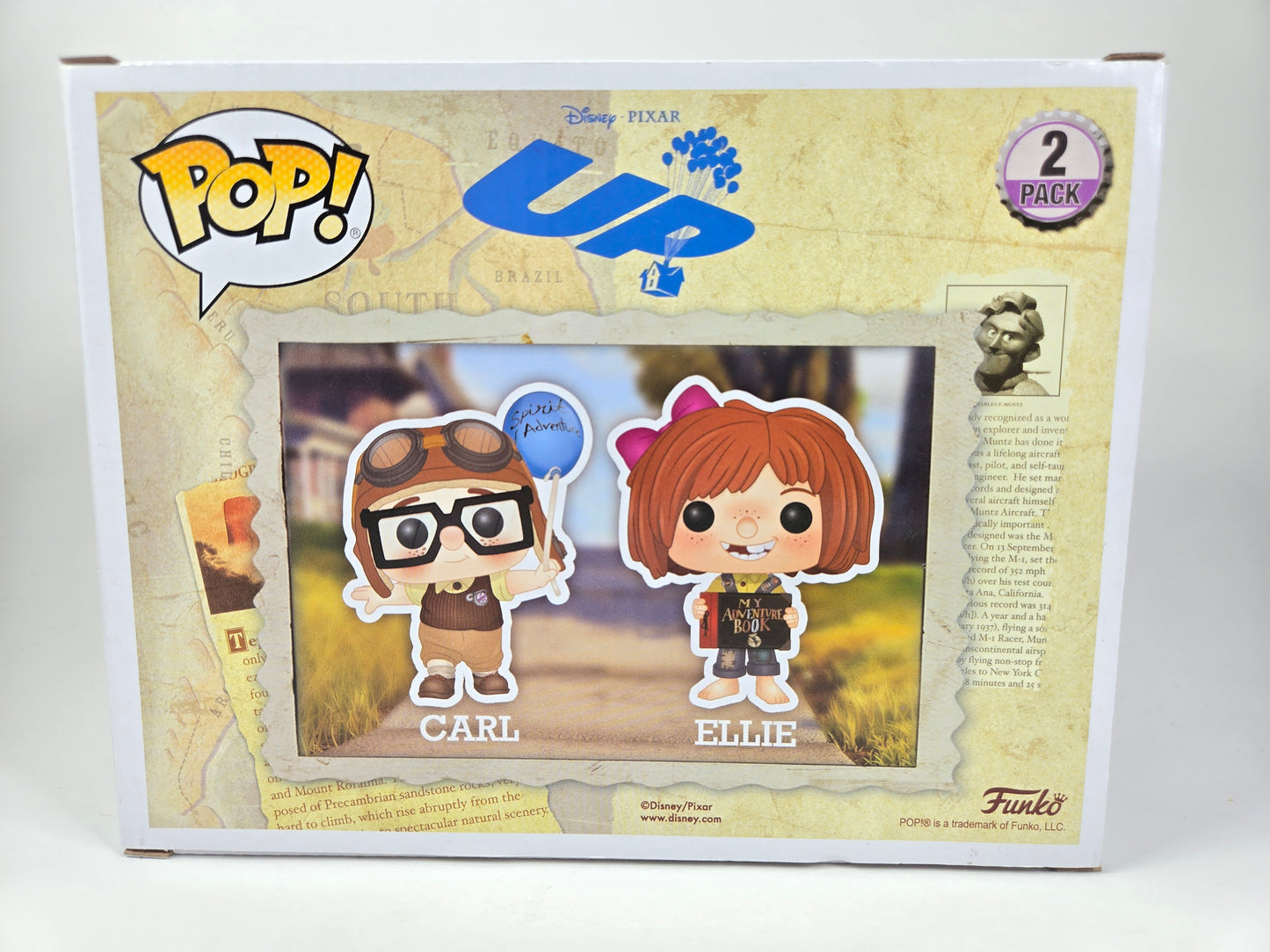 Funko Pop Disney Up! Carl and Ellie Two Pack