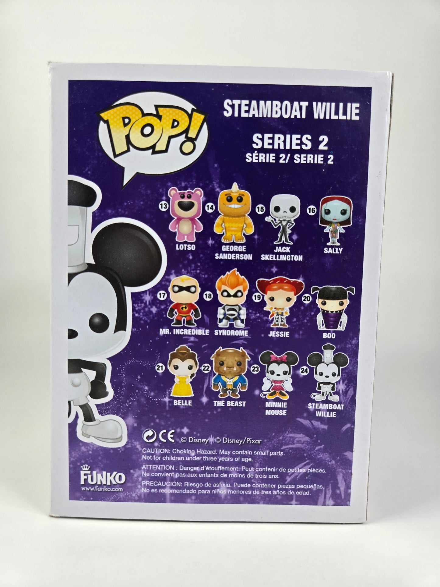 Funko Pop Disney Steamboat Willie 24 Damaged Box Rare Vaulted