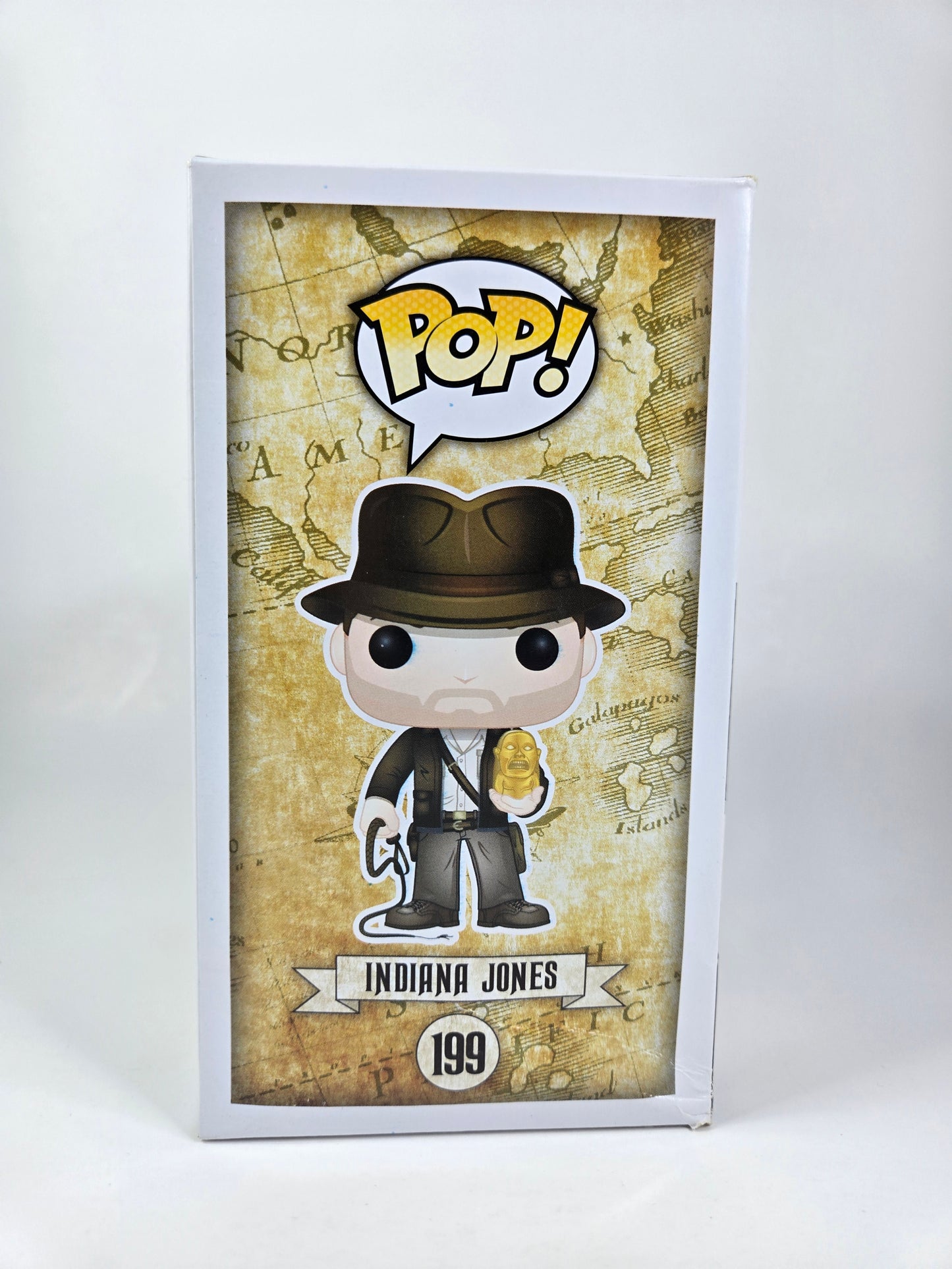 Funko Pop Indiana Jones with Golden Idol 199 SDCC 2016 Exclusive