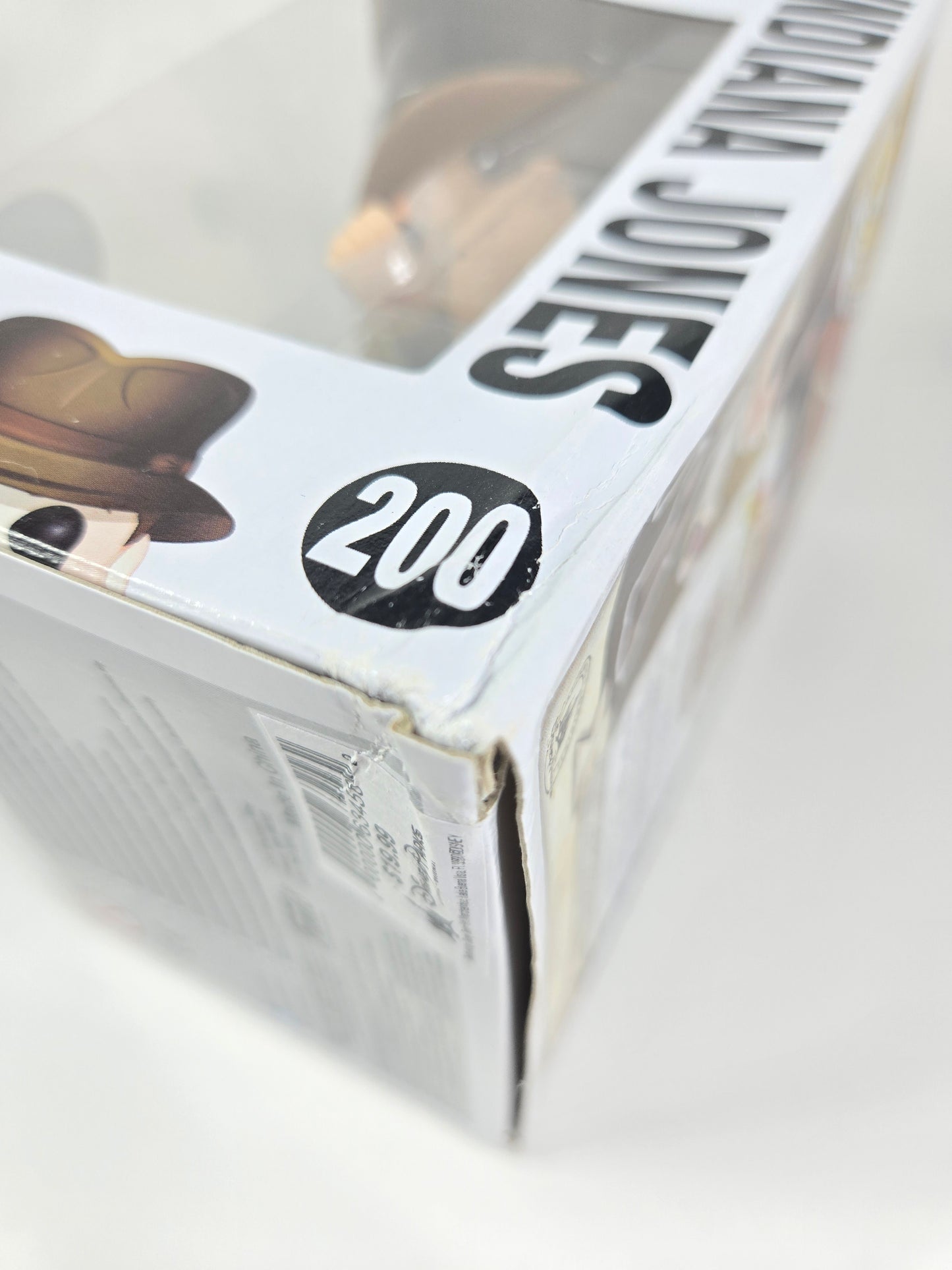 Funko Pop Indiana Jones 200 Disney Parks Exclusive Damaged Box