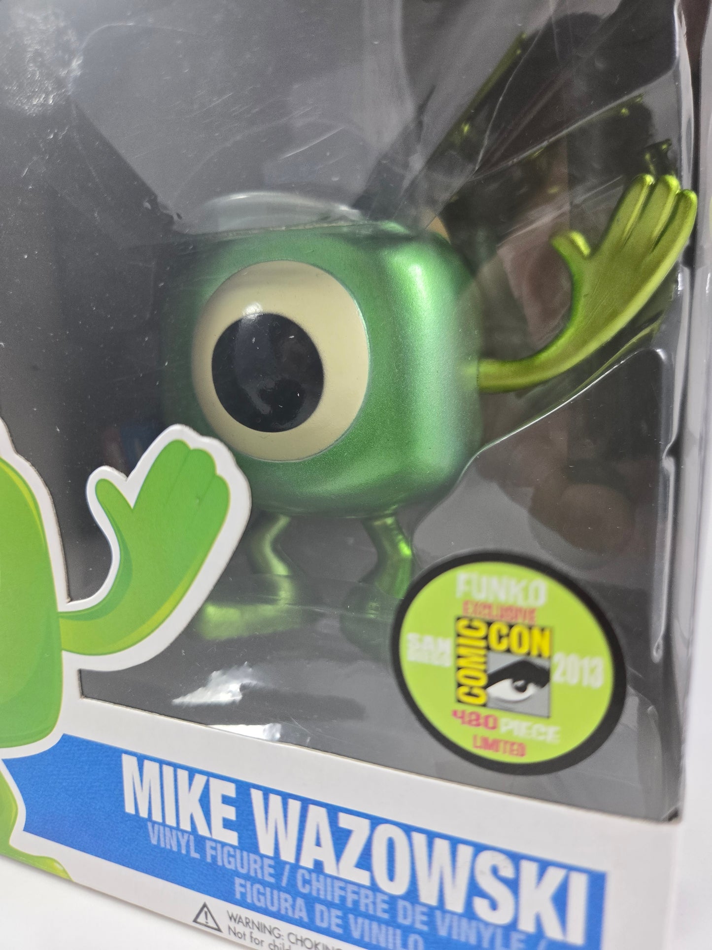 Funko Pop Disney Pixar Monsters University Mike Wazowski 61 SDCC 2013 Exclusive 480 Piece
