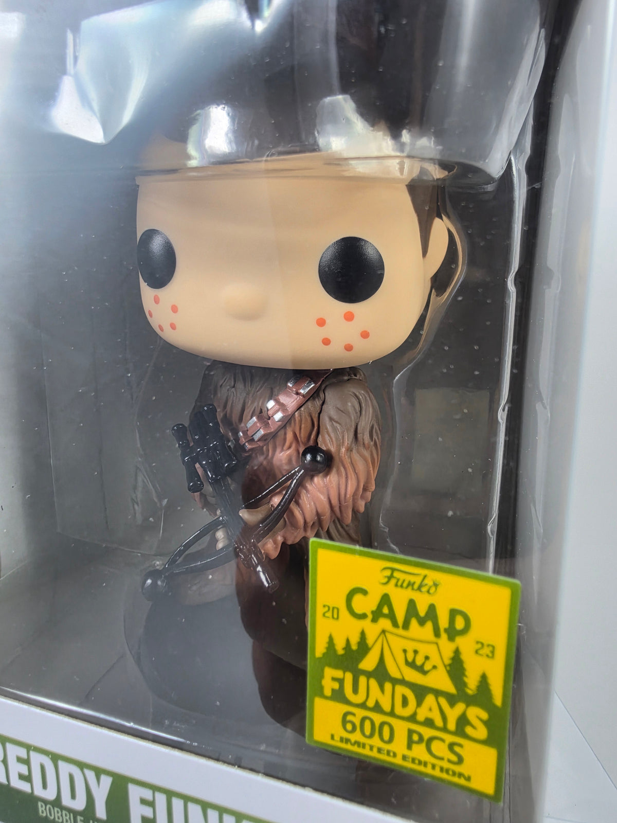 Freddy Funko Pop as Chewbacca Star Wars Camp Fundays 2023 600 Pcs Limited