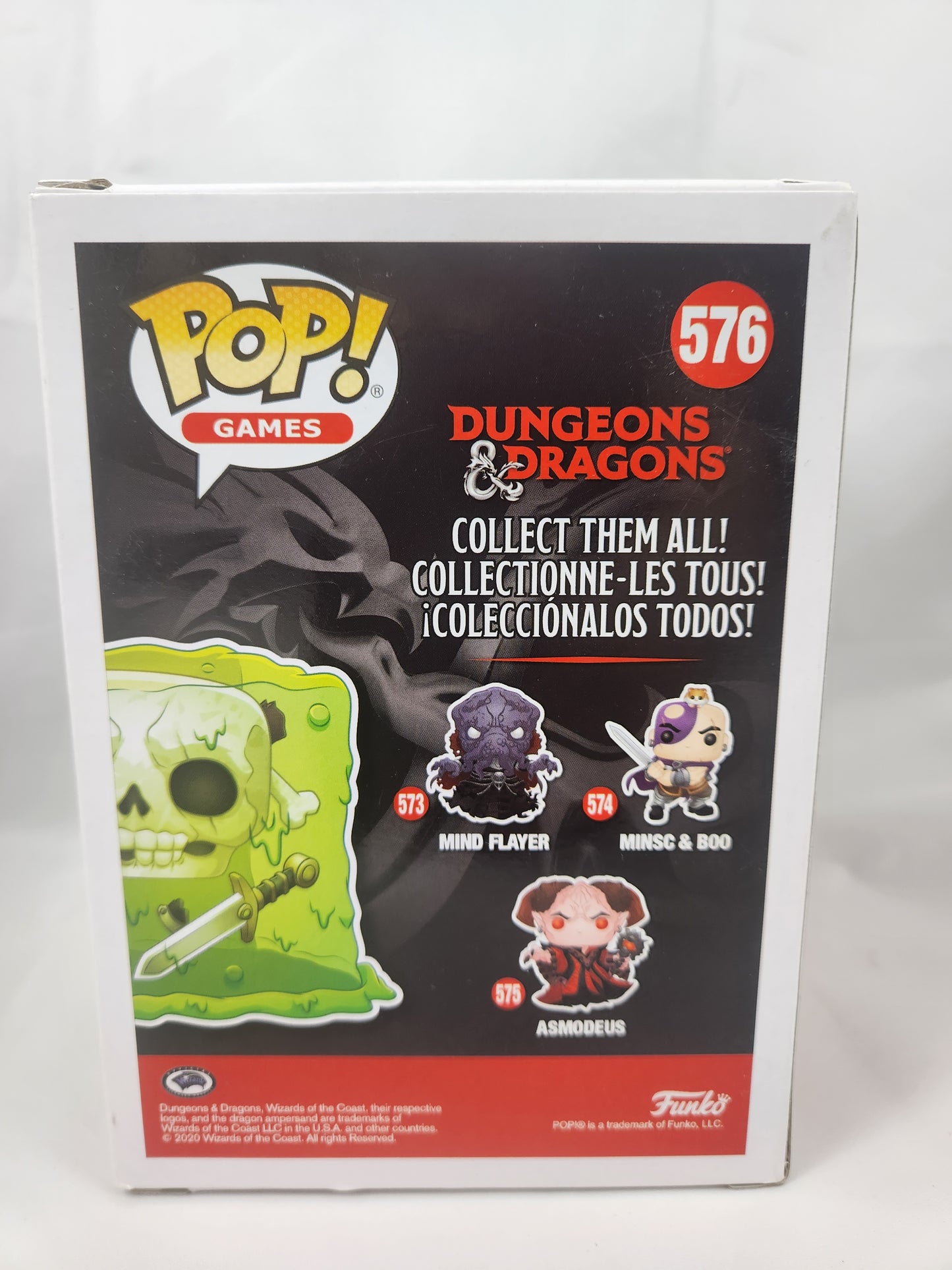 Funko Pop Games: Dungeons & Dragons: Gelatinous Cube (2020 Spring Convention Shared Exclusive) (Damaged Box)