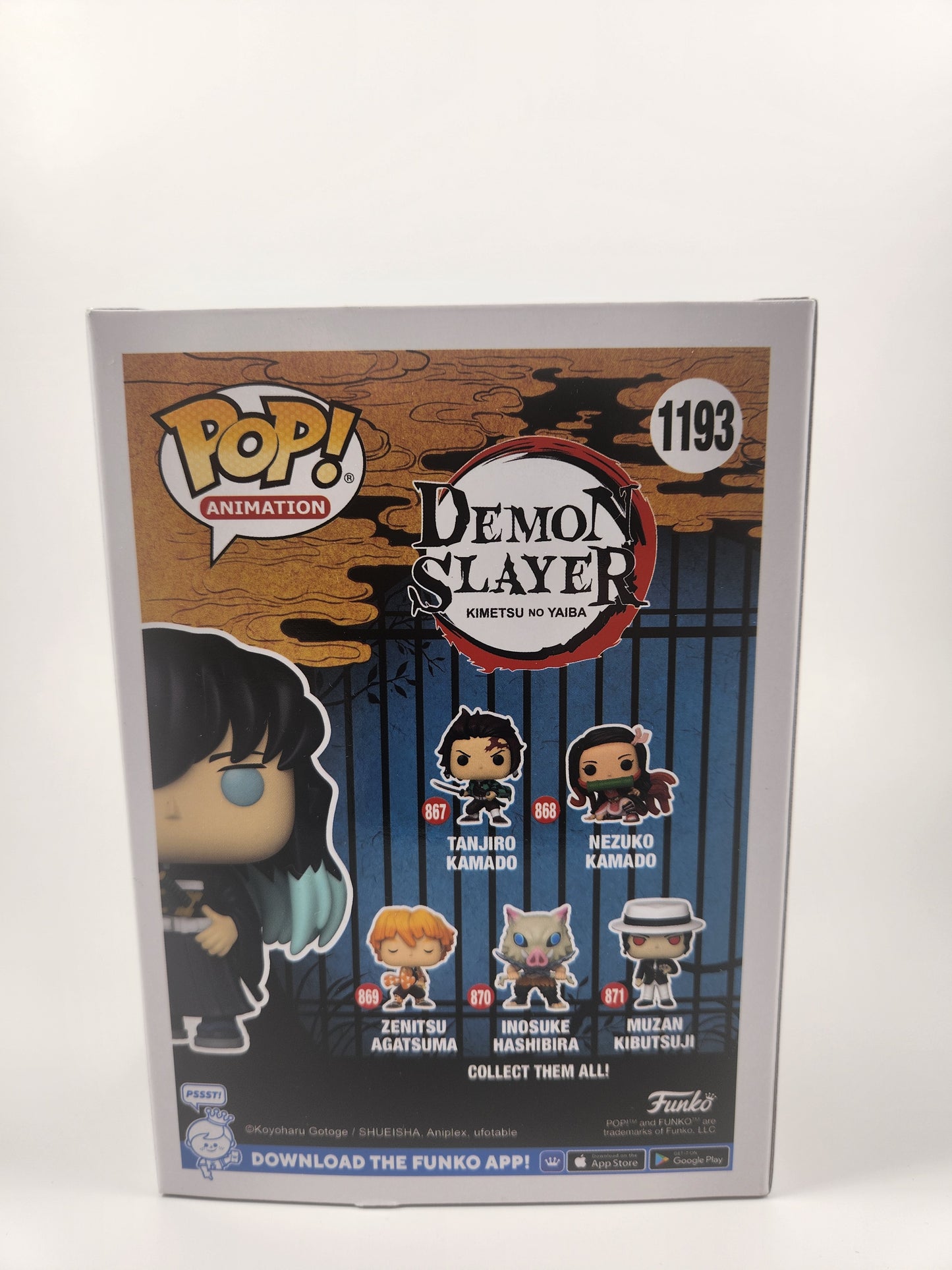 Funko Pop Animation: Demon Slayer Muichiro Tokito (2022 HQ 5 Year Anniversary Exclusive)