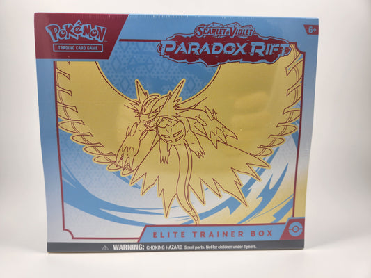 Pokemon Paradox Rift Elite Trainer Box Trading Card Game (Roaring Moon)