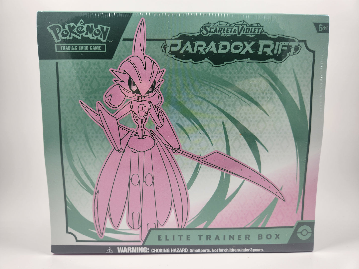 Pokemon Paradox Rift Elite Trainer Box Trading Card Game (Iron Valiant)