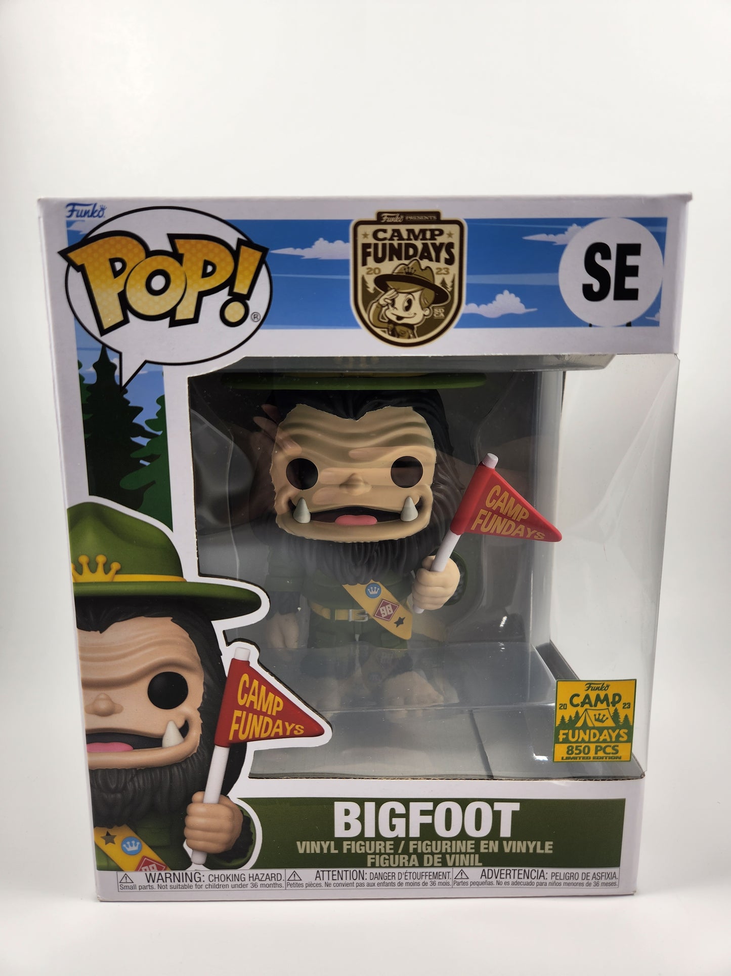 Funko Pop Camp Fundays 2023: Bigfoot Special Edition