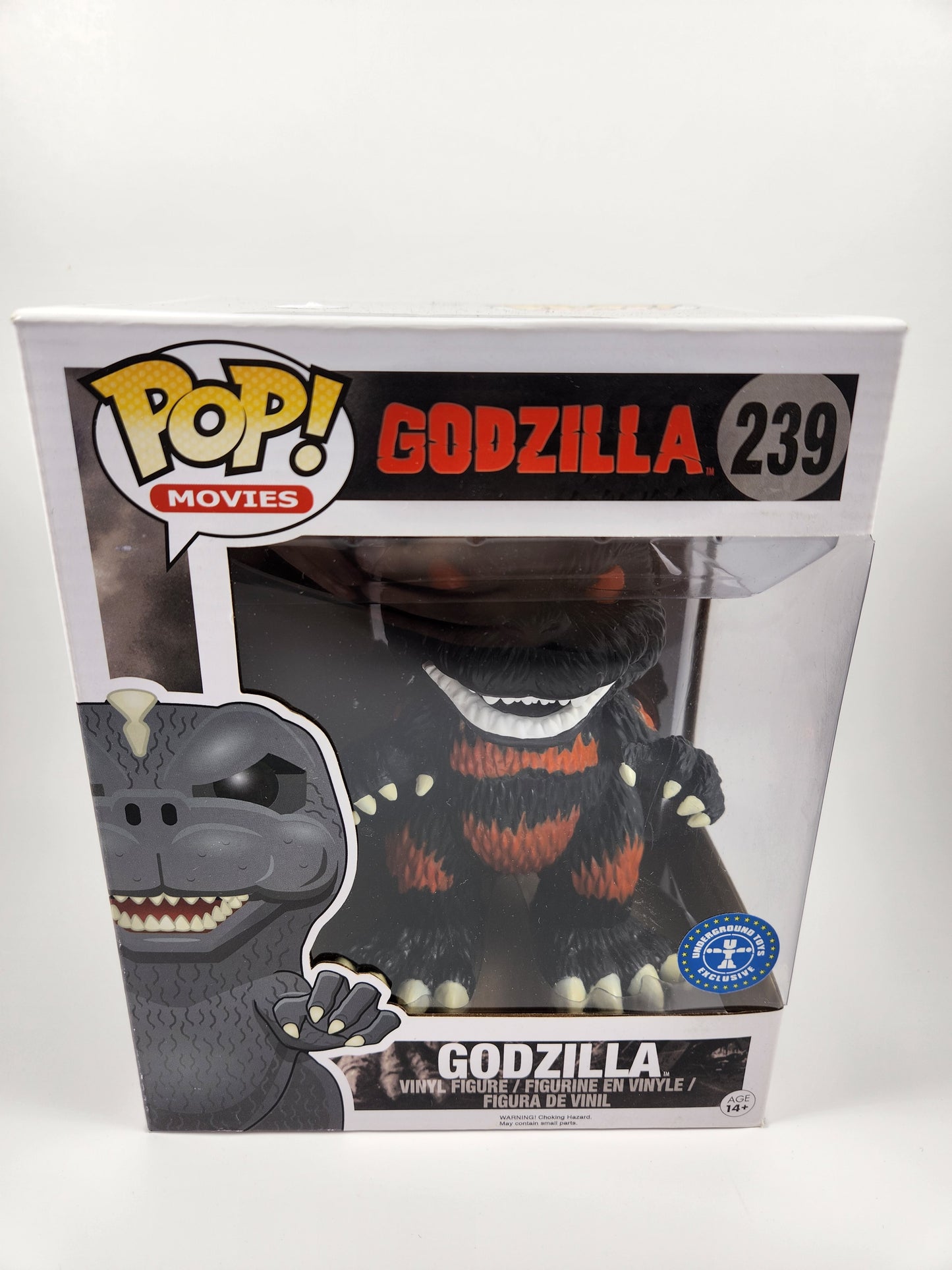 Funko Pop Movies: Six Inch Burning Godzilla (Vaulted)