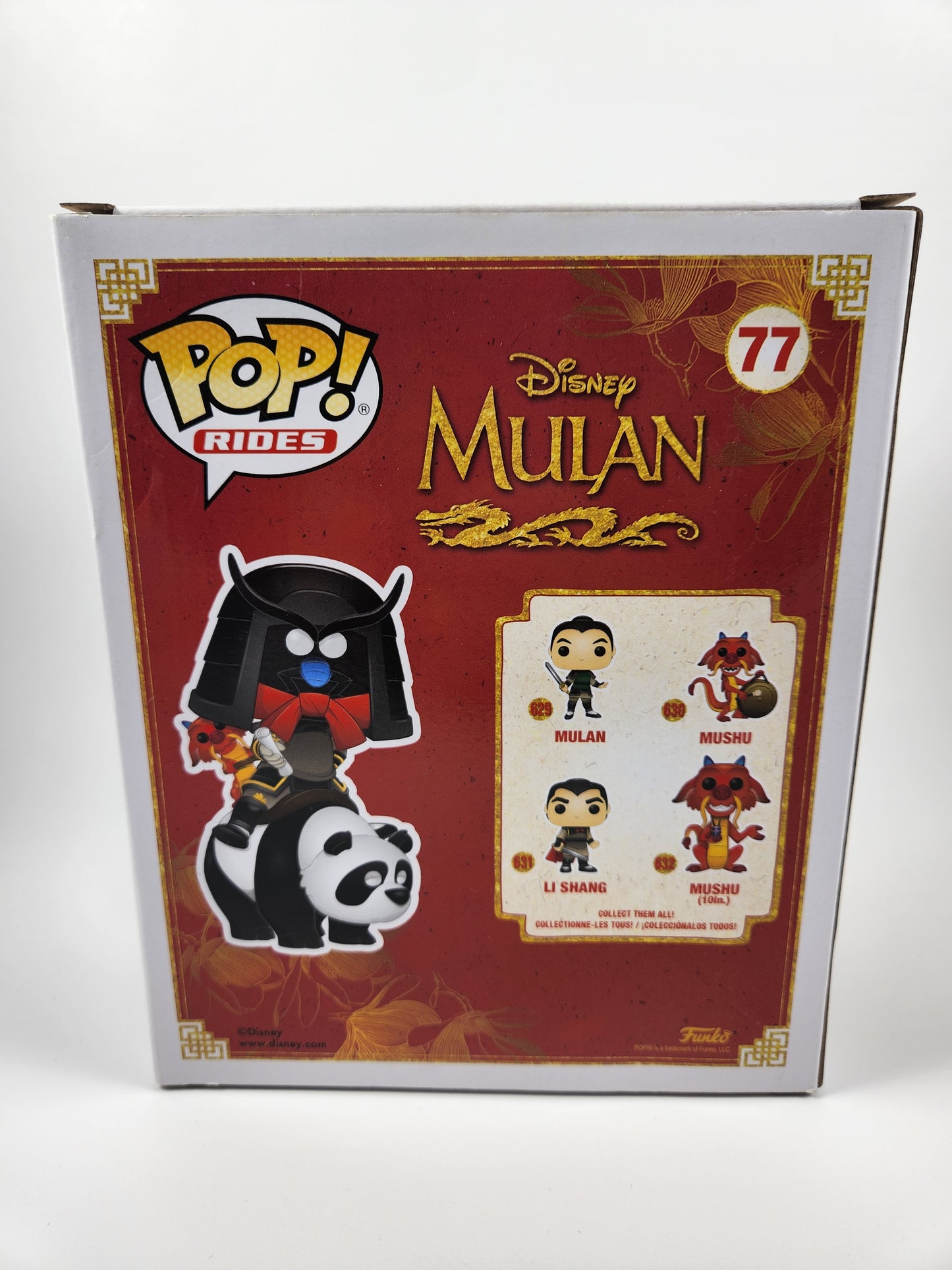 Funko Pop Rides: Disney Mulan Mushu Riding Panda (2020 Spring Convention Exclusive)