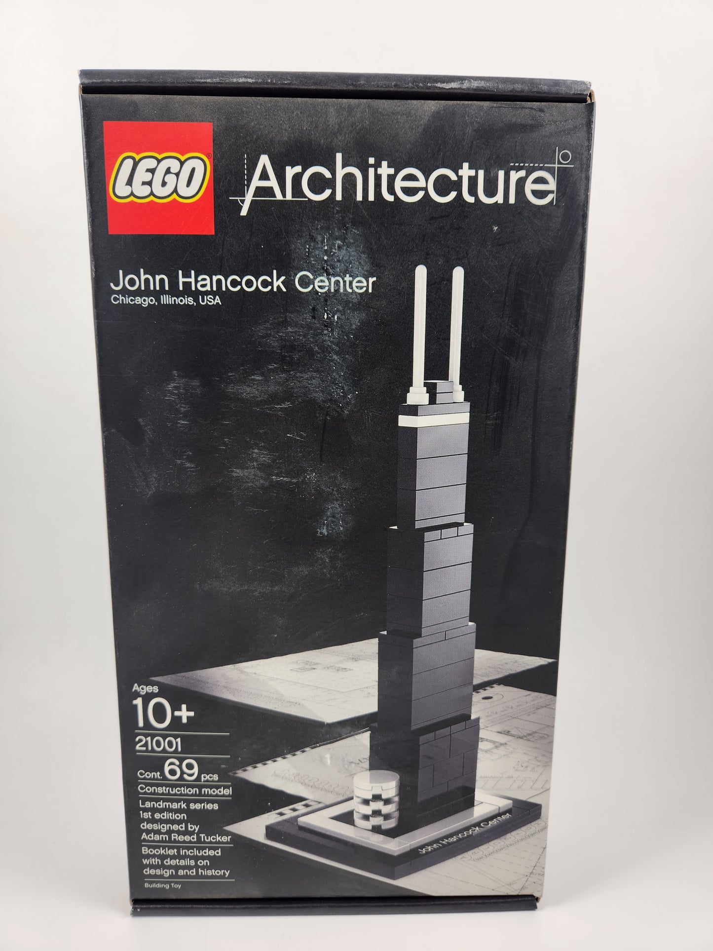 Lego Architecture – John Hancock Center Brand New 21001 (Retired – 69 Pieces)