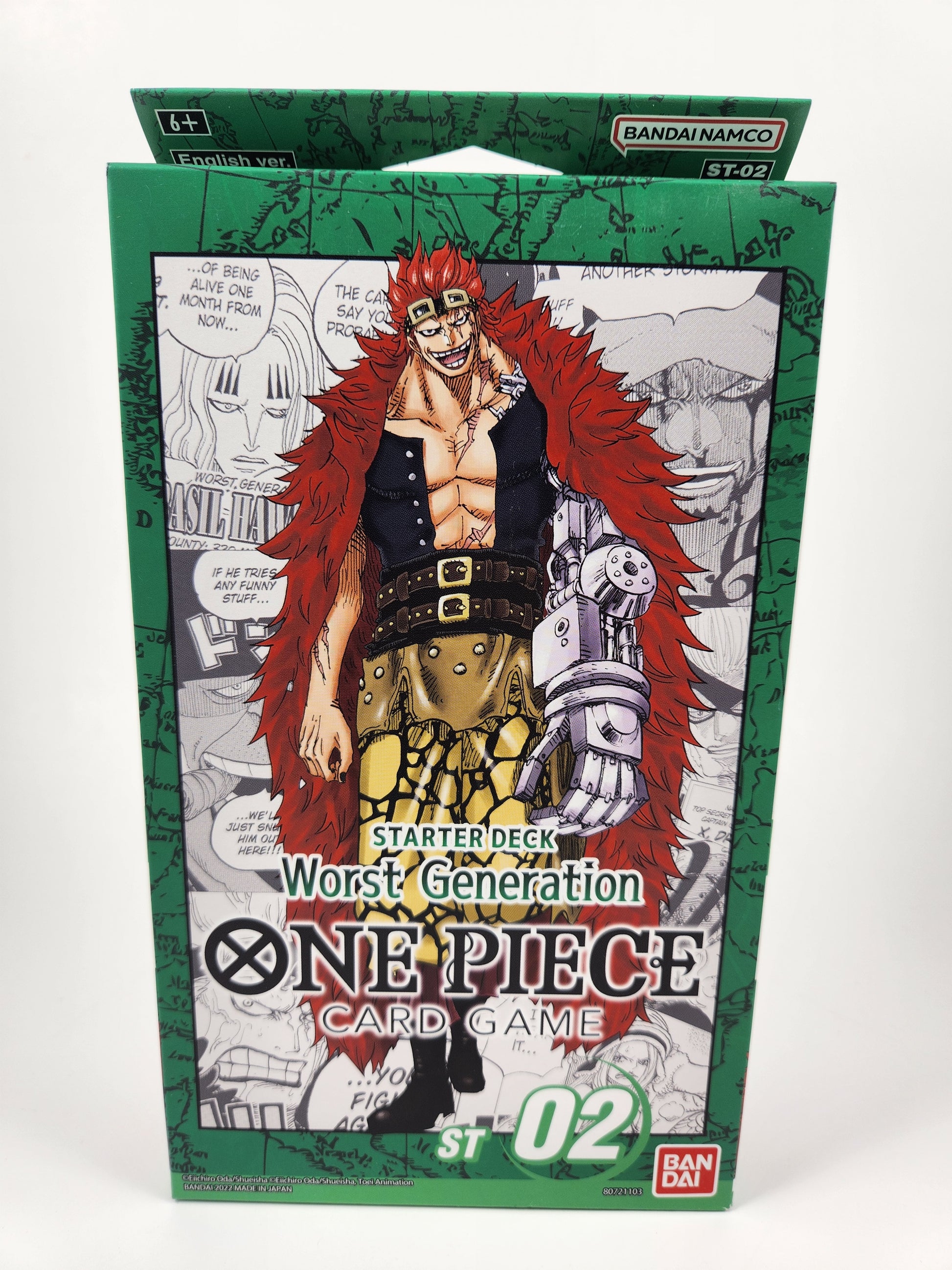 One Piece Trading Card Game ST02 Worst Generation Starter Deck Pop Pursuit Collectibles One Piece Trading Card Game ST02 Worst Generation Starter Deck Pop Pursuit Collectibles
