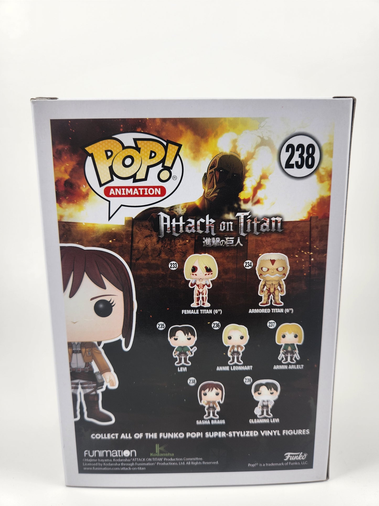 Funko Pop Animation: Attack on Titan Sasha Braus (Vaulted Exclusive)