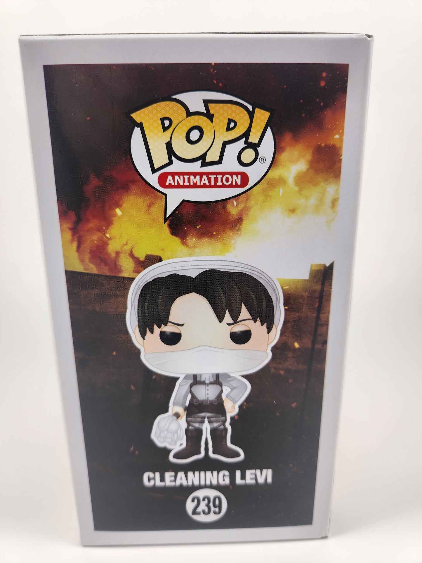 Funko Pop Animation: Attack on Titan Cleaning Levi (Vaulted Exclusive)