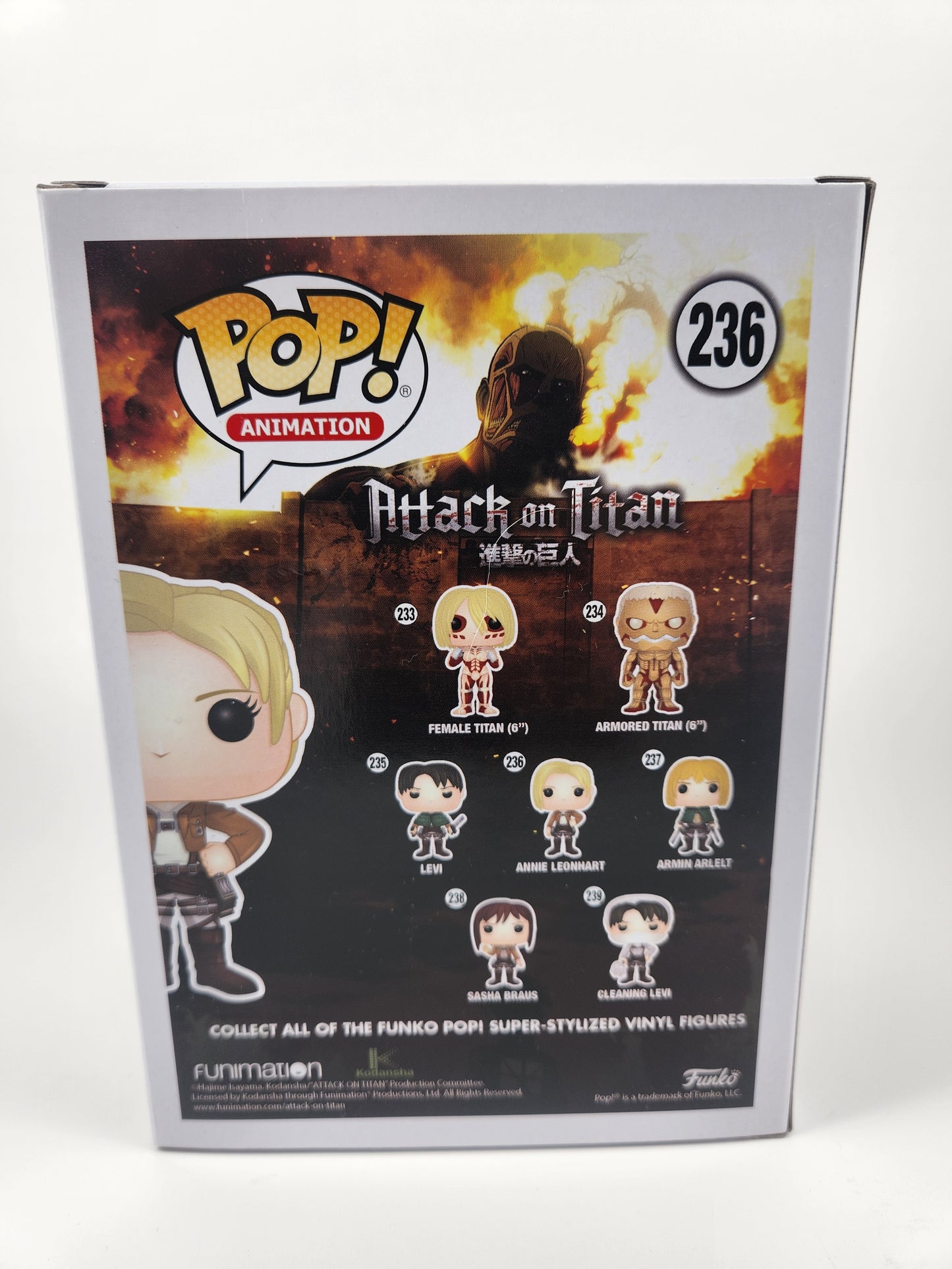 Funko Pop Animation: Attack on Titan Annie Leonhart (Vaulted)