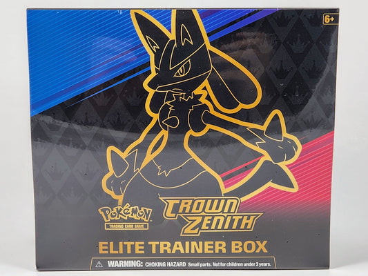 Pokemon Crown Zenith Elite Trainer Box Trading Card Game