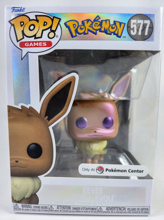 Funko Pop Games Pokemon Pearlescent Eevee 577 (Pokemon Center Exclusive)