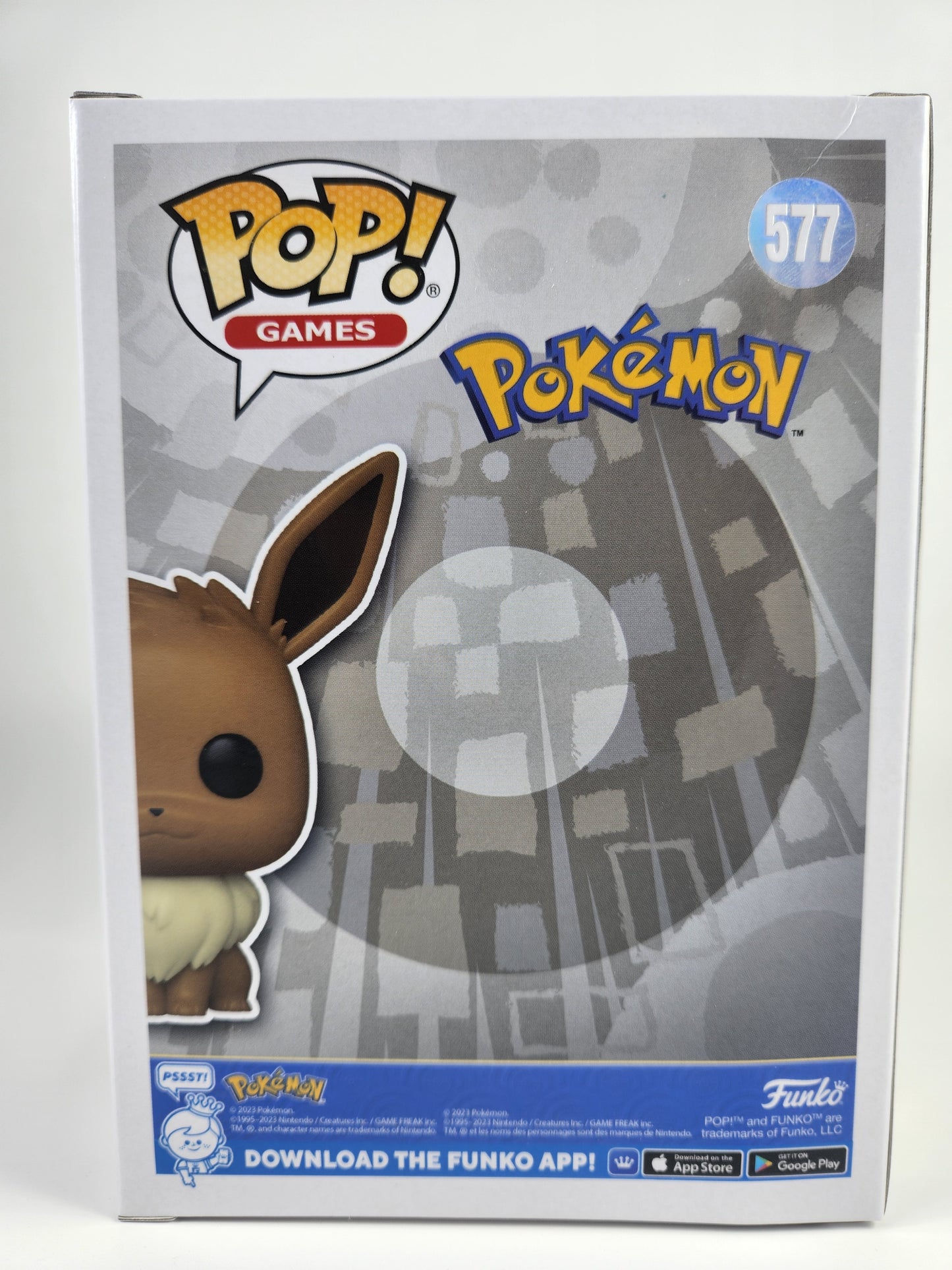 Funko Pop Games Pokemon Pearlescent Eevee 577 (Pokemon Center Exclusive)