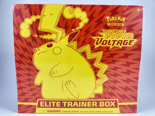 Pokemon Sword & Shield Vivid Voltage Elite Trainer Box Trading Card Game