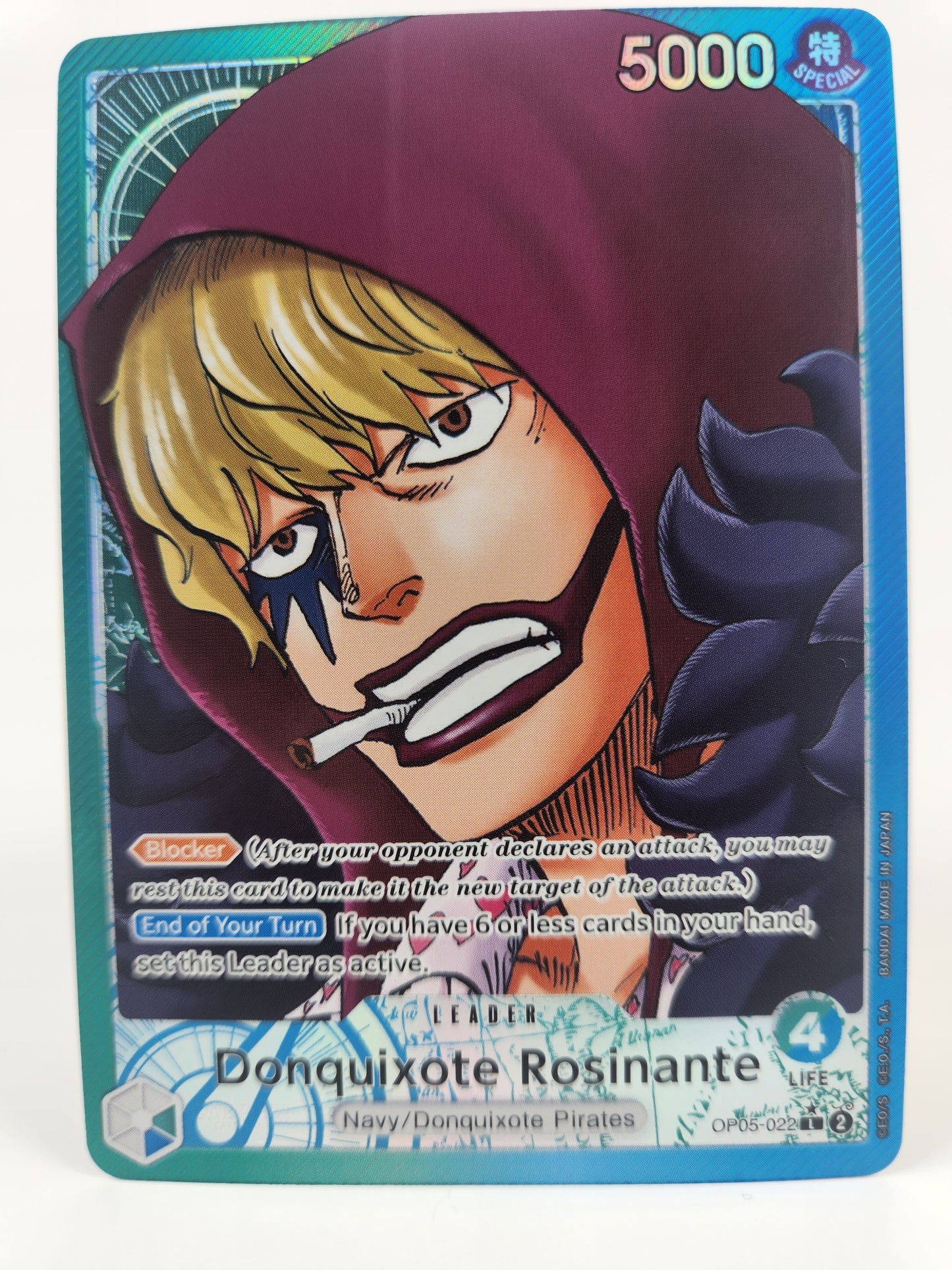 Donquixote Rosinante Alternate Art Leader OP-05-022 One Piece TCG