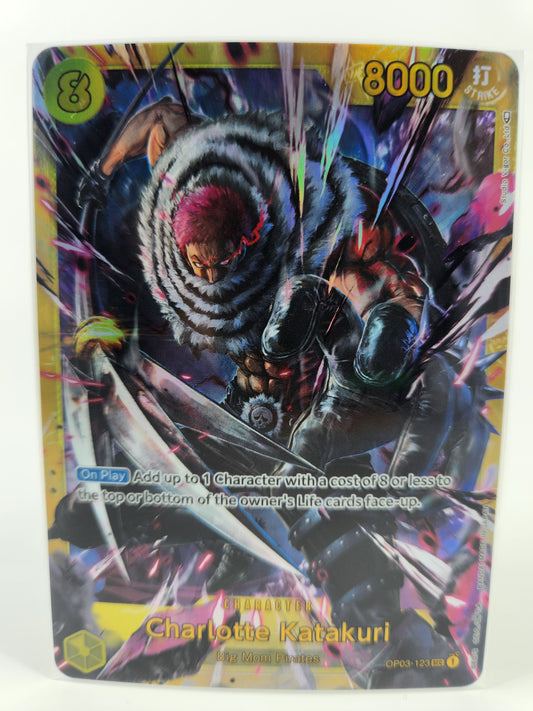 Charlotte Katakuri – OP03-123 Secret Rare – Pillars of Strength – One Piece TCG