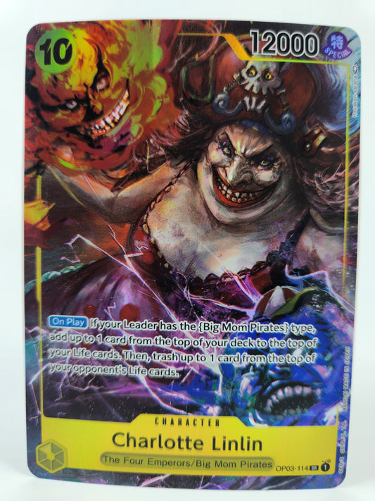 Charlotte Linlin OP03-114 Alternate Art One Piece TCG