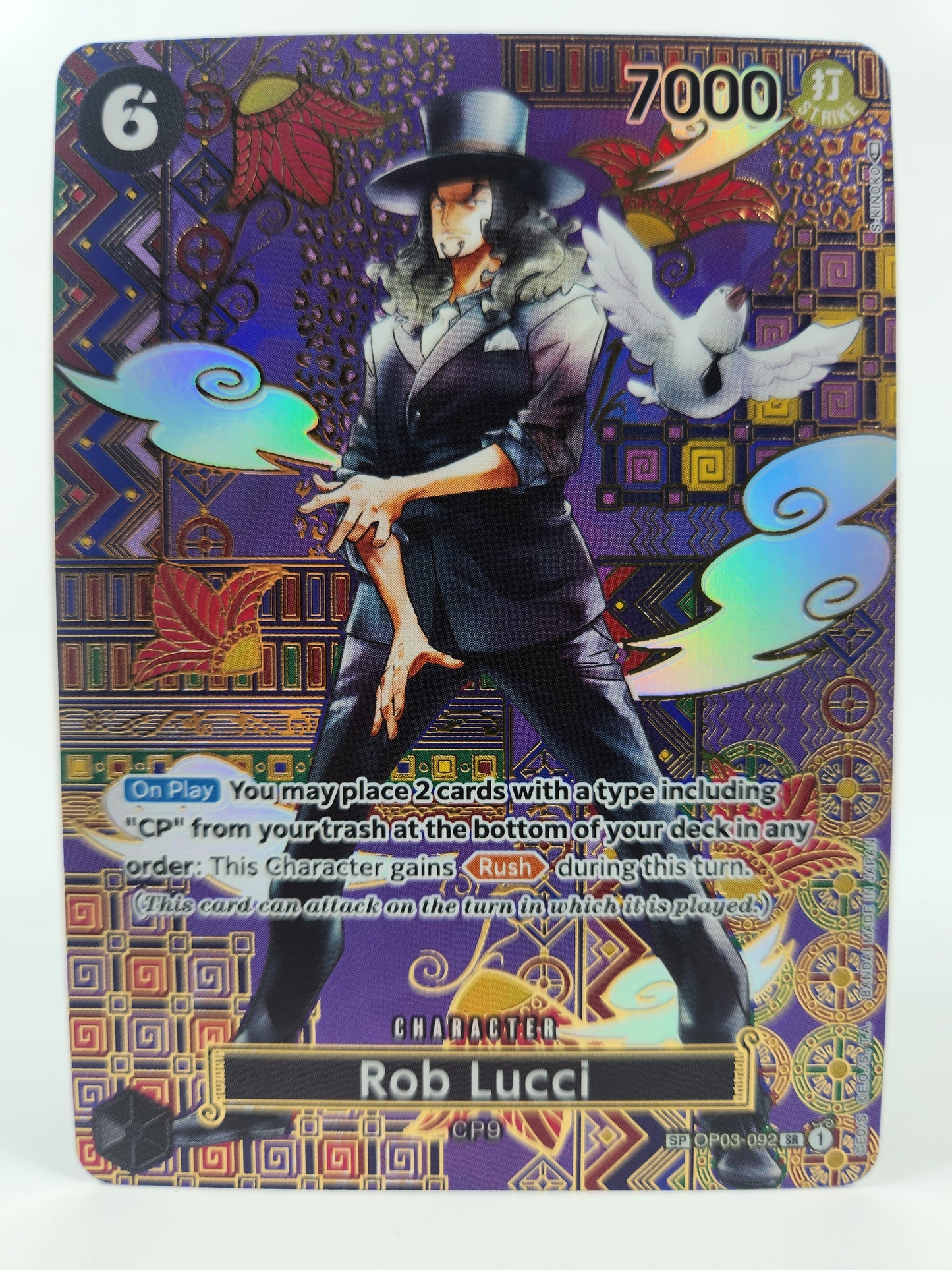 Rob Lucci Special Art OP05-092 One Piece TCG