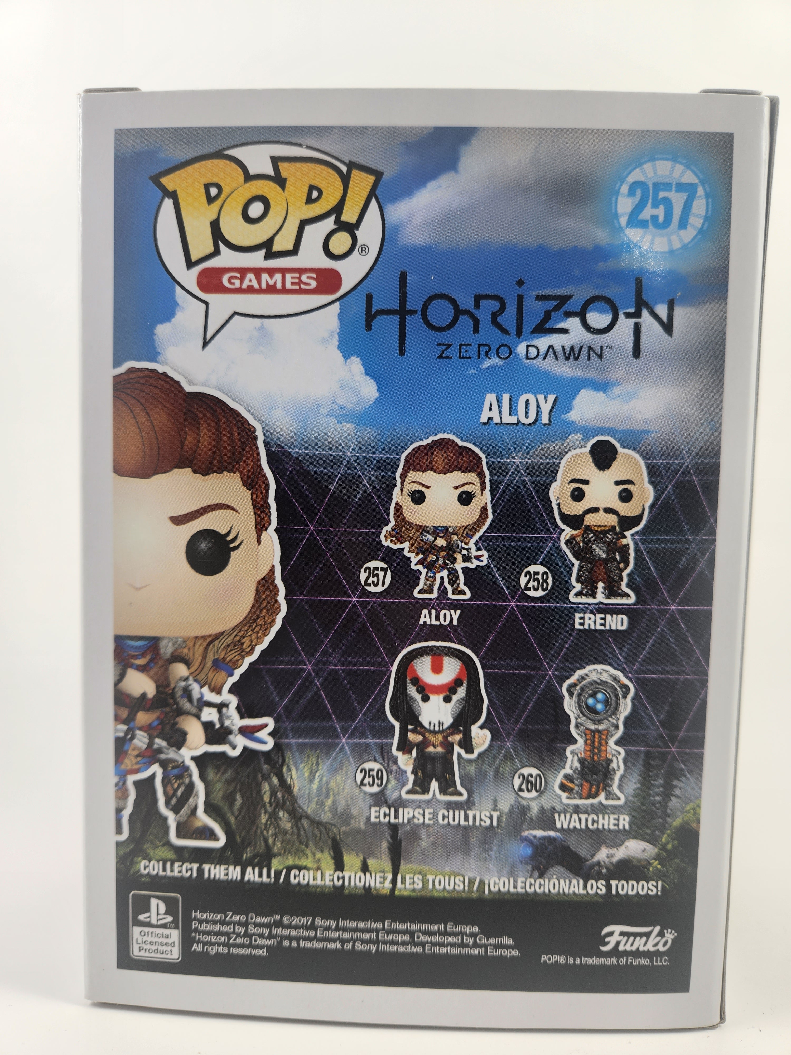 Funko Pop! Aloy 257 Horizon on sale Zero Dawn Sony PlayStation Games Aloy (2)