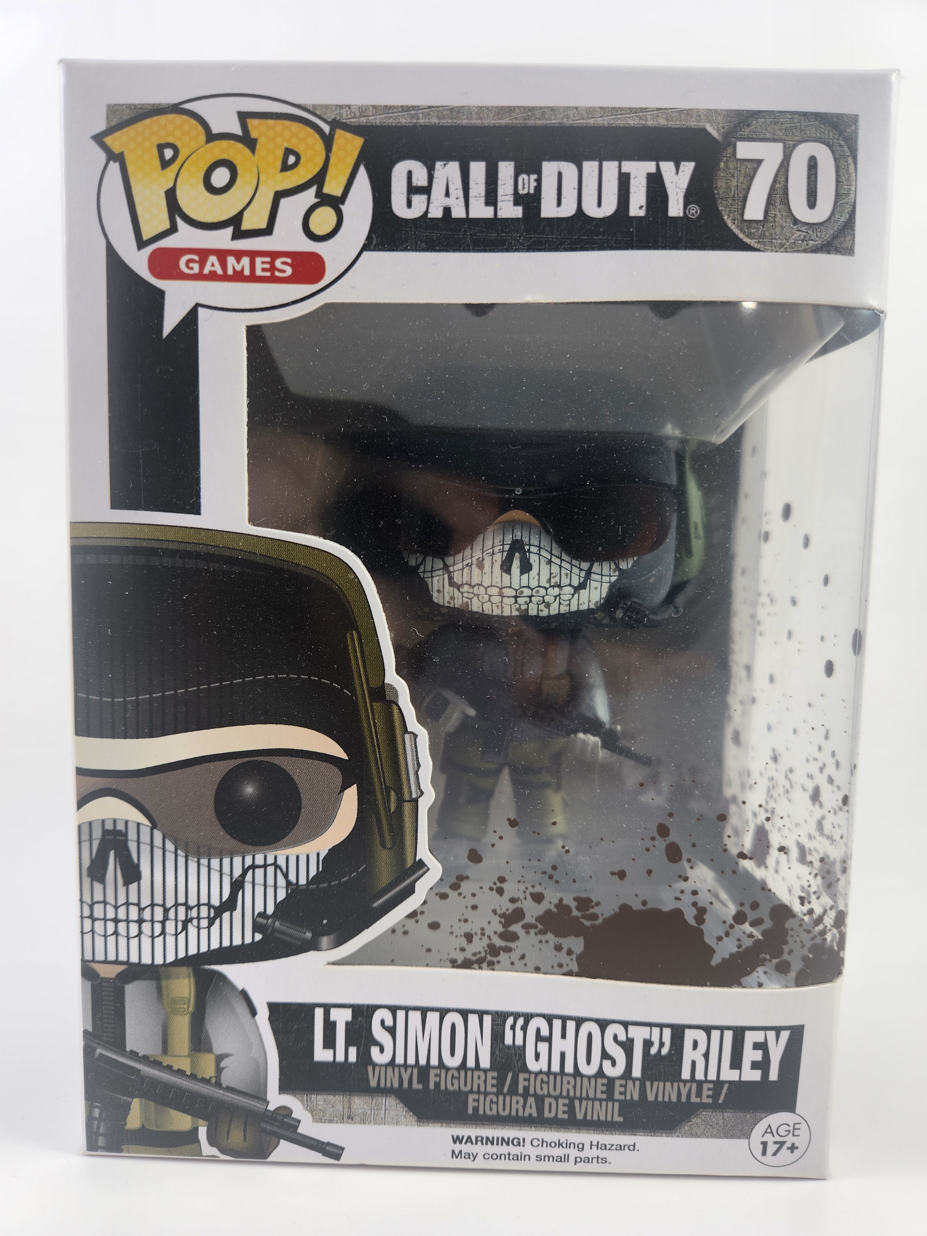 Austin Riley Funko Funko Pop Games Call of Duty Lt. Simon Ghost Riley Muddy 70 – Pop ...