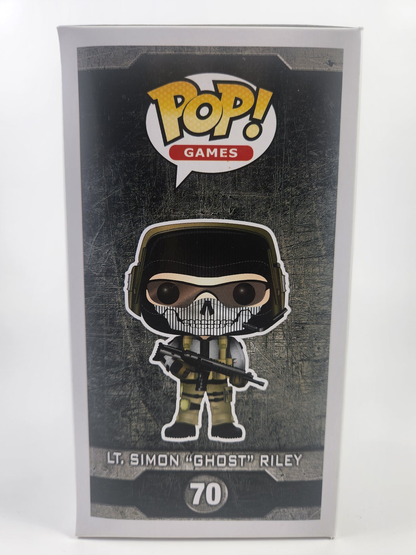 Funko Pop Games Call of Duty Lt. Simon Ghost Riley Muddy 70