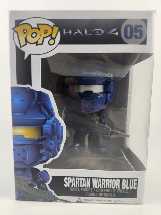 Funko Pop Games Halo 4 Spartan Warrior Blue 05