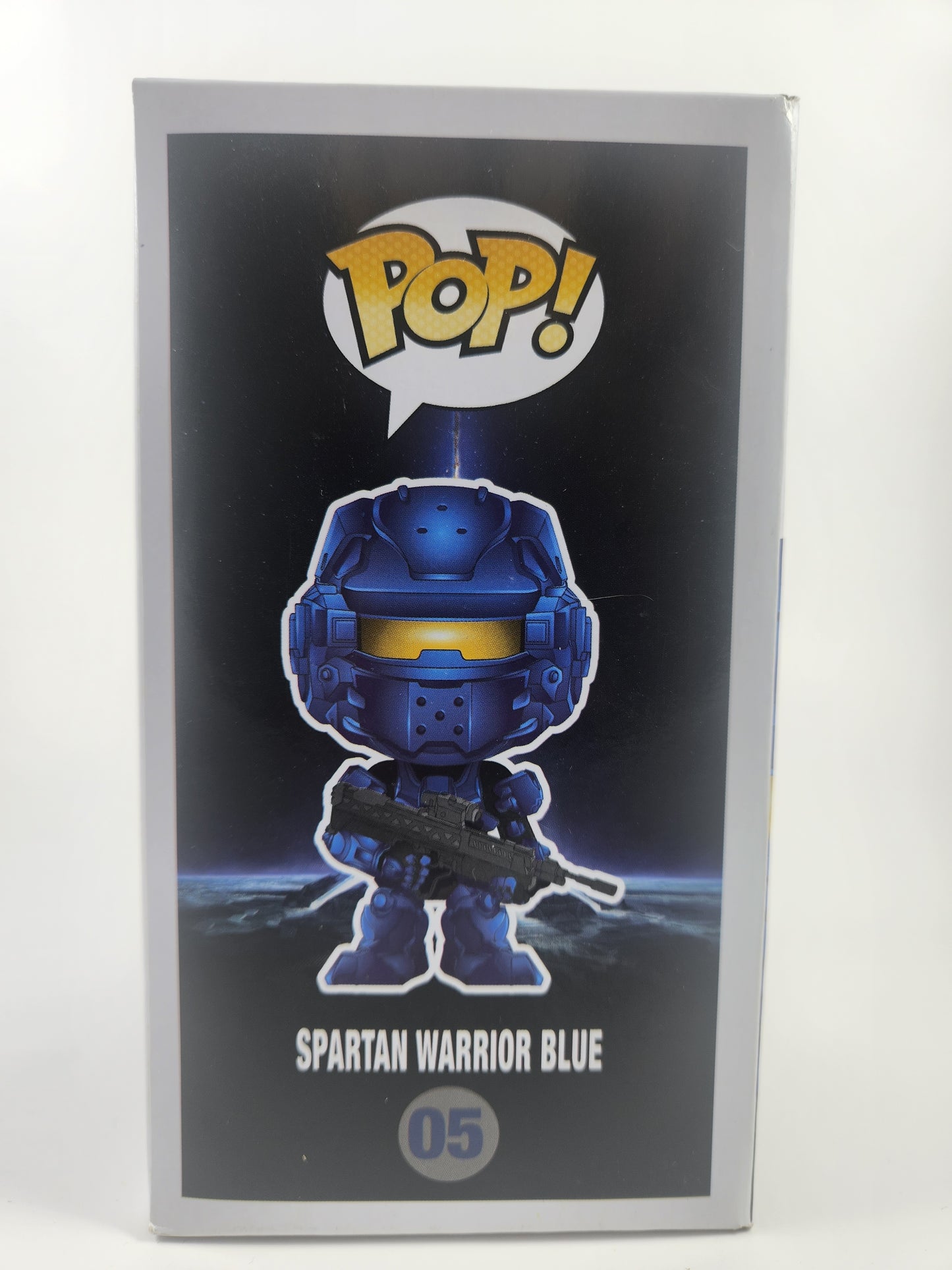 Funko Pop Games Halo 4 Spartan Warrior Blue 05