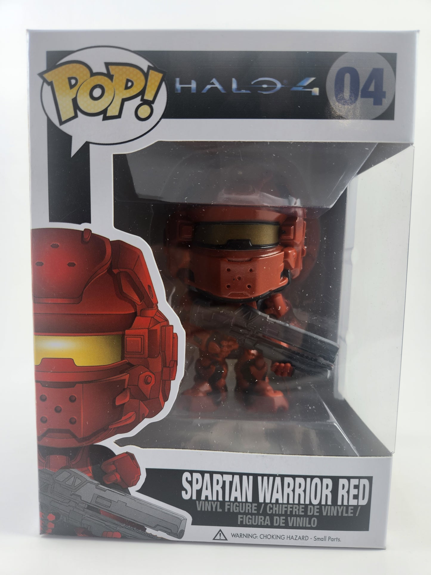 Funko Pop Games Halo 4 Spartan Warrior Red 04