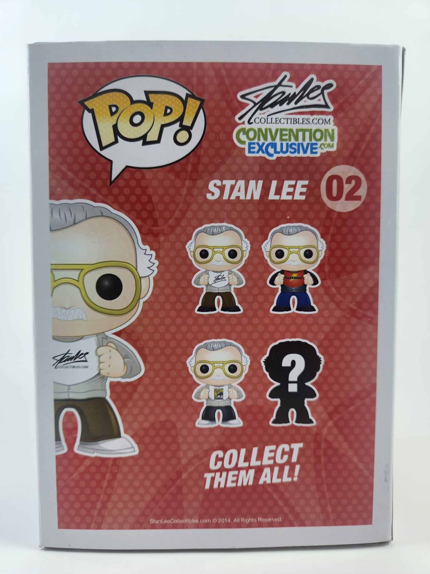 Funko Pop Asia Collectibles Stan Lee Fan Expo 02 Box Damaged