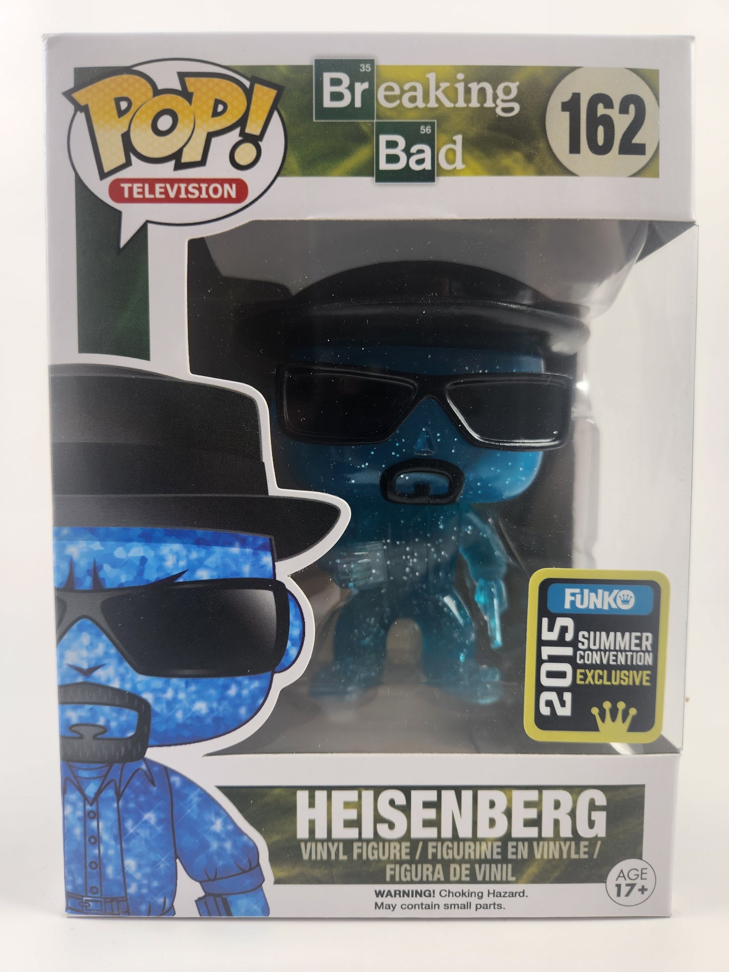 Funko Pop Television Breaking Bad Blue Heisenberg 162 Convention Exclusive