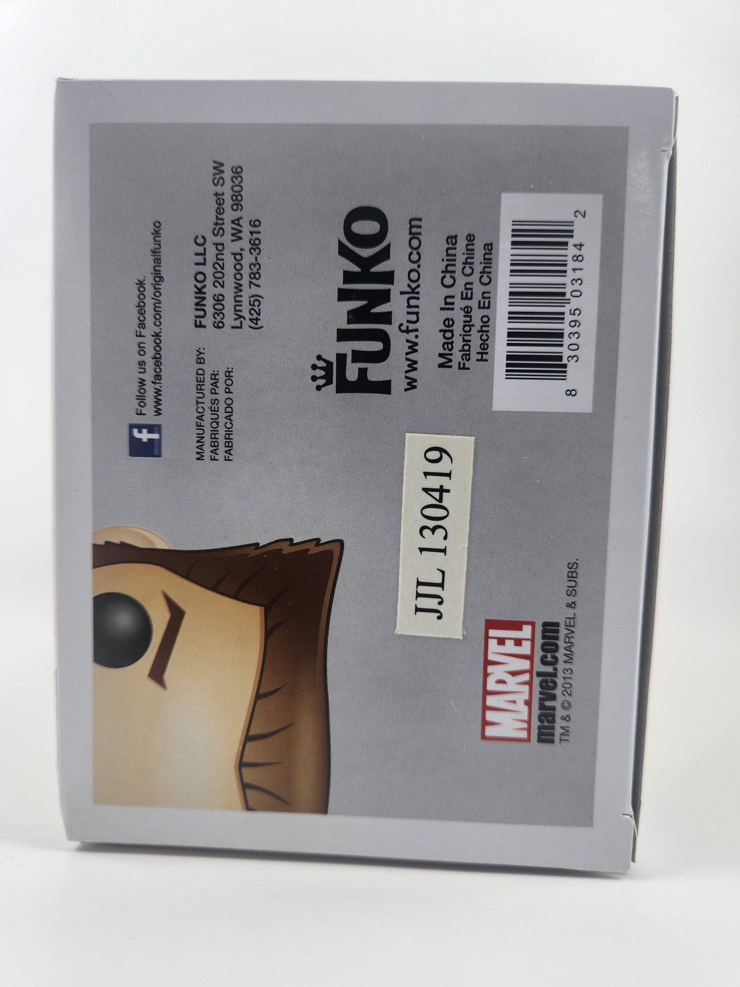 Funko Pop Marvel Logan Non Bobble 28