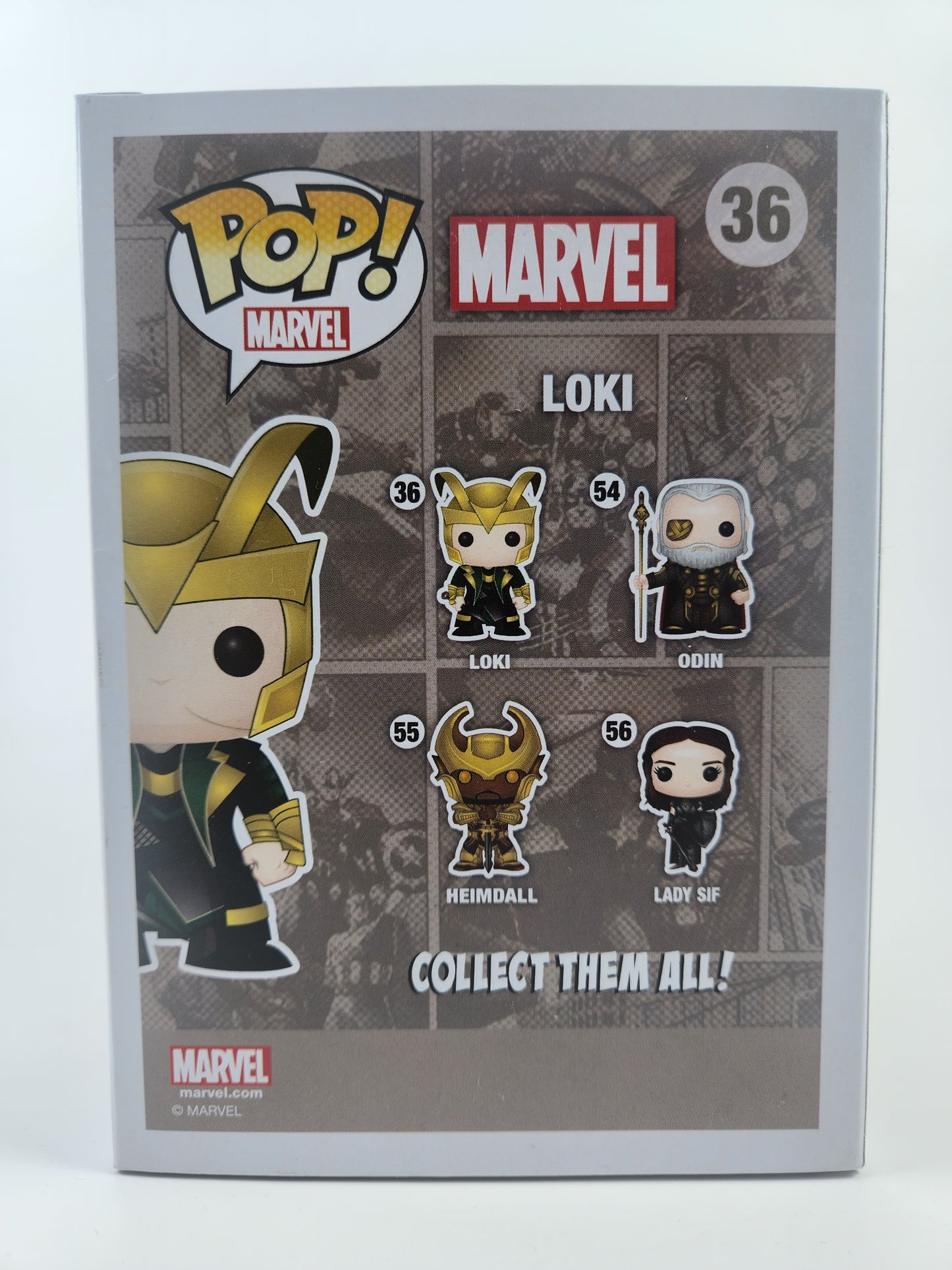 Funko Pop Marvel Thor Frost Giant Loki Glow in the Dark 36