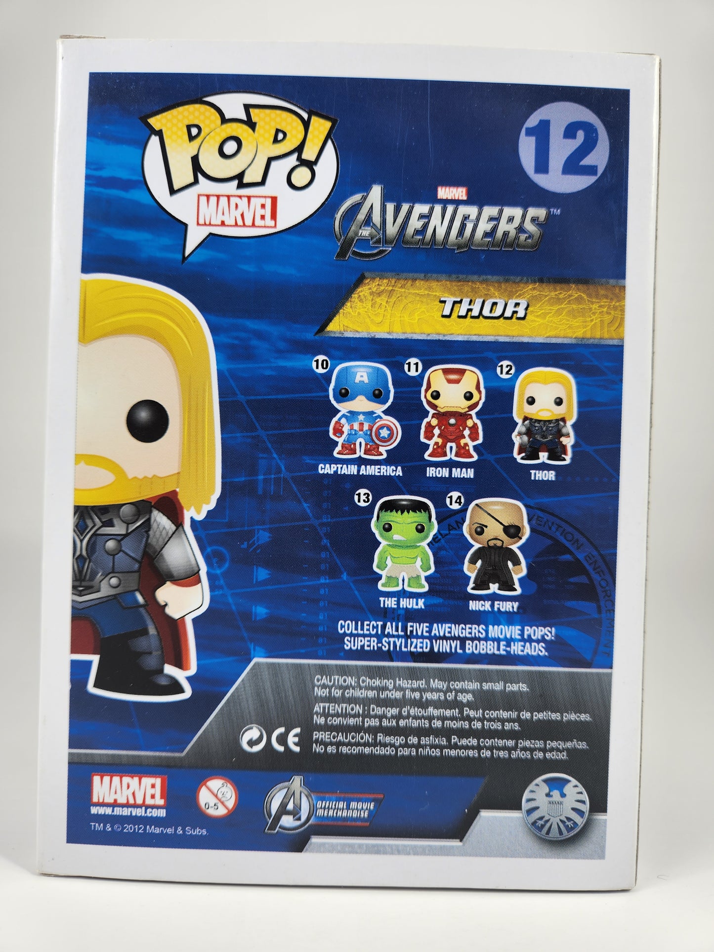 Funko Pop Marvel Avengers Thor 12 Original Vaulted Figure