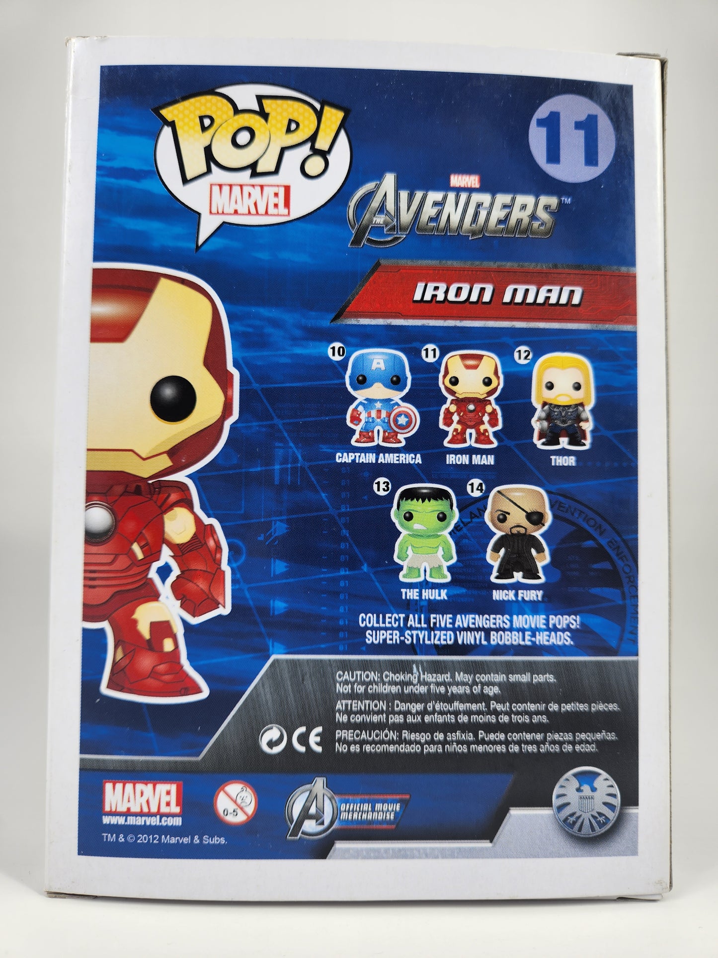 Funko Pop Marvel Avengers Iron Man 11 Original Vaulted Figure