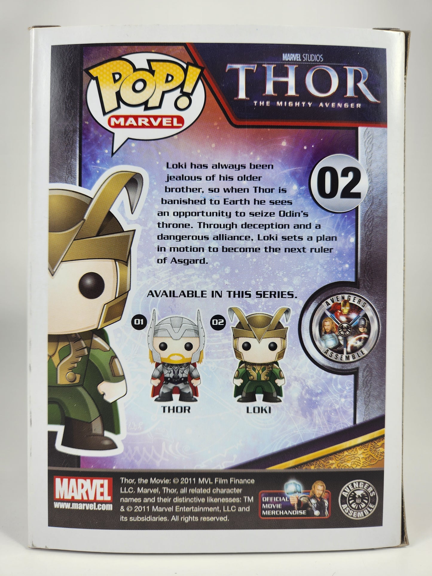 Funko Pop Marvel Studios Thor The Might Avenger Loki Vaulted 02