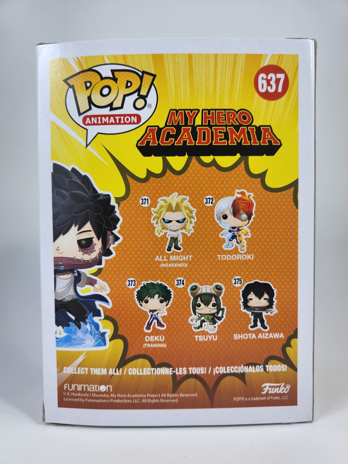 Funko Pop Animation My Hero Academia Dabi Fall Convention Exclusive 637