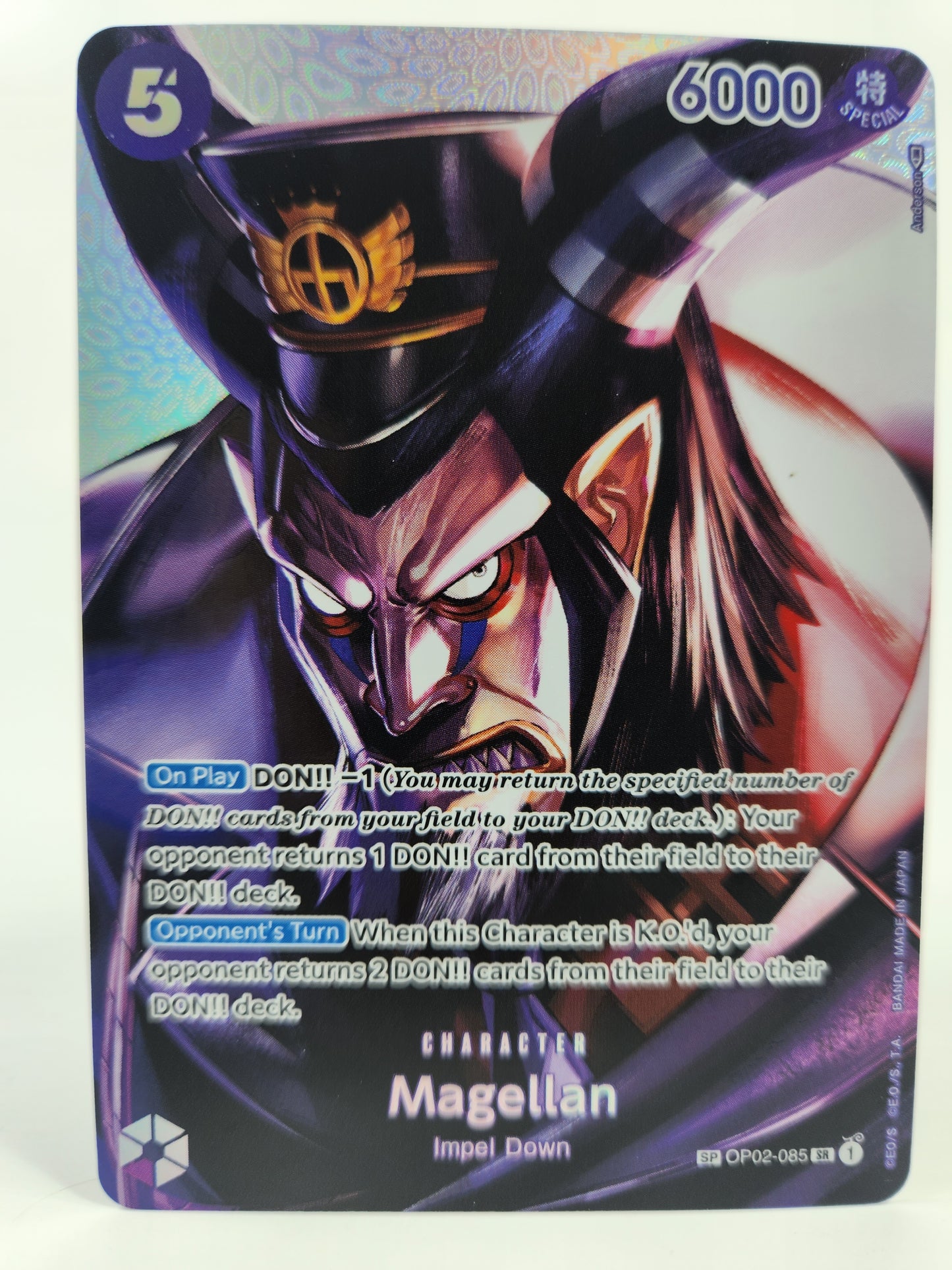 Magellan Special Art OP02-085 SR One Piece Trading Card Game