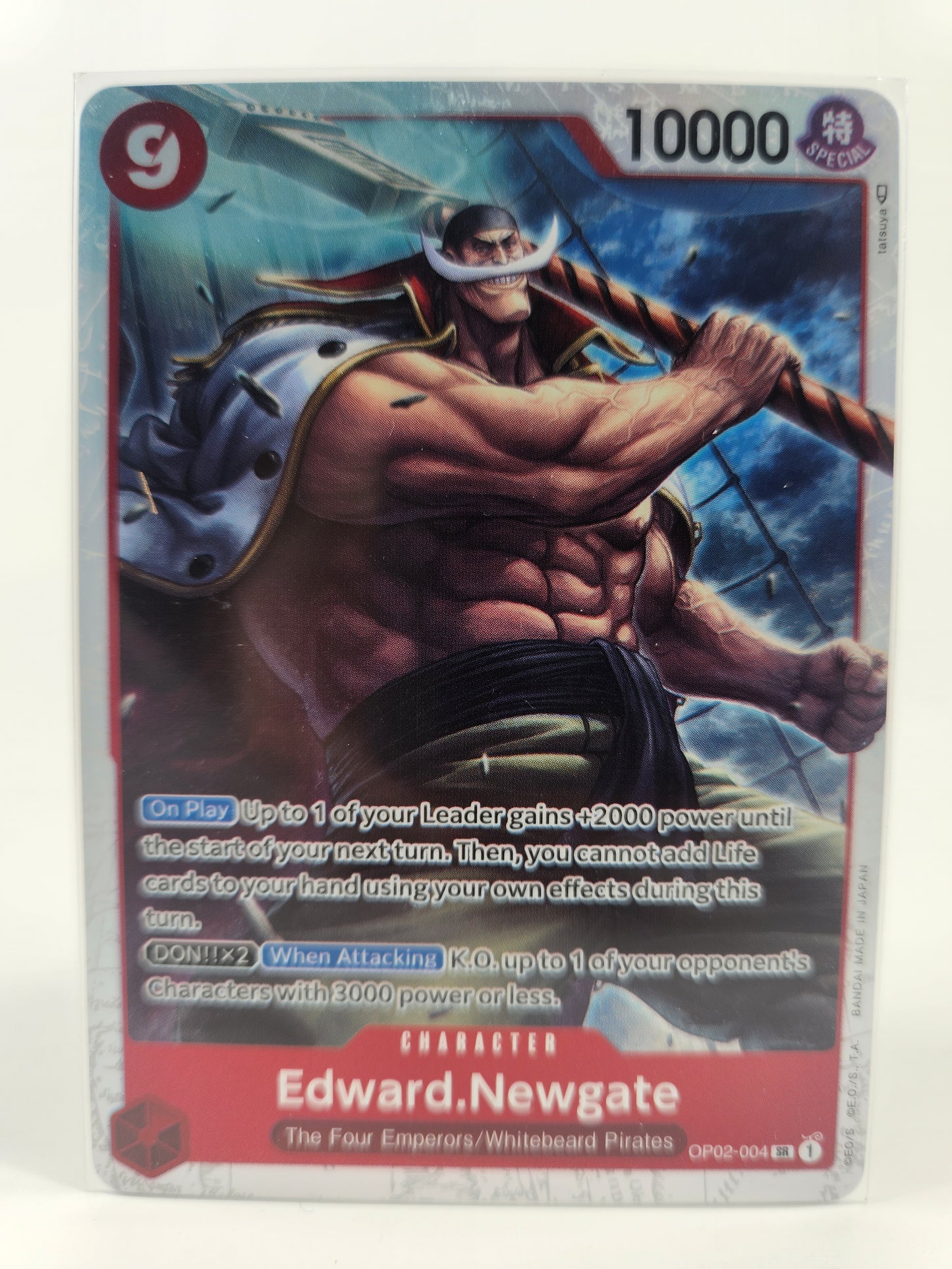 Edward Newgate Paramount War OP02-004 One Piece TCG