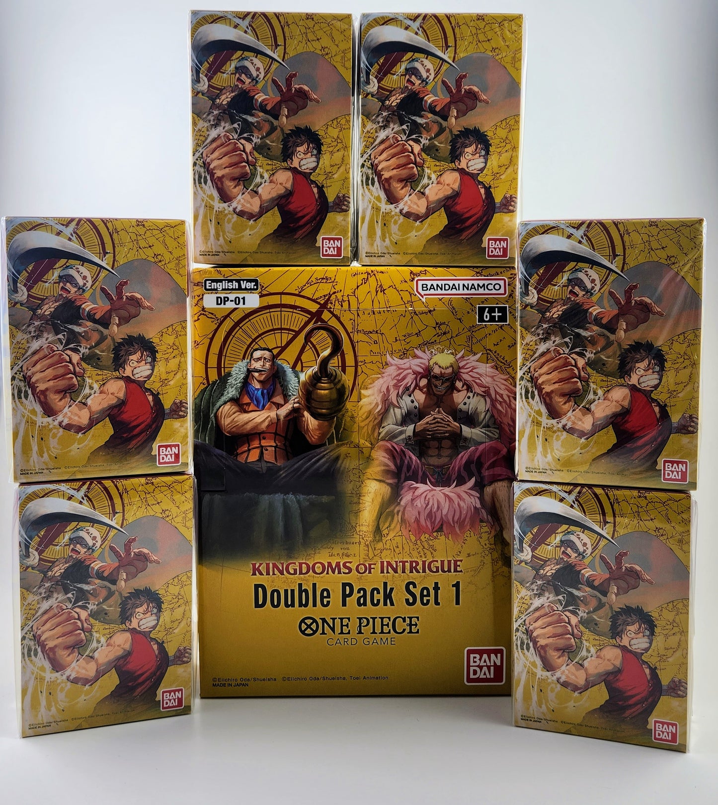 One Piece Trading Card Game – Kingdoms of Intrigue OP-04 Double Pack Set 1