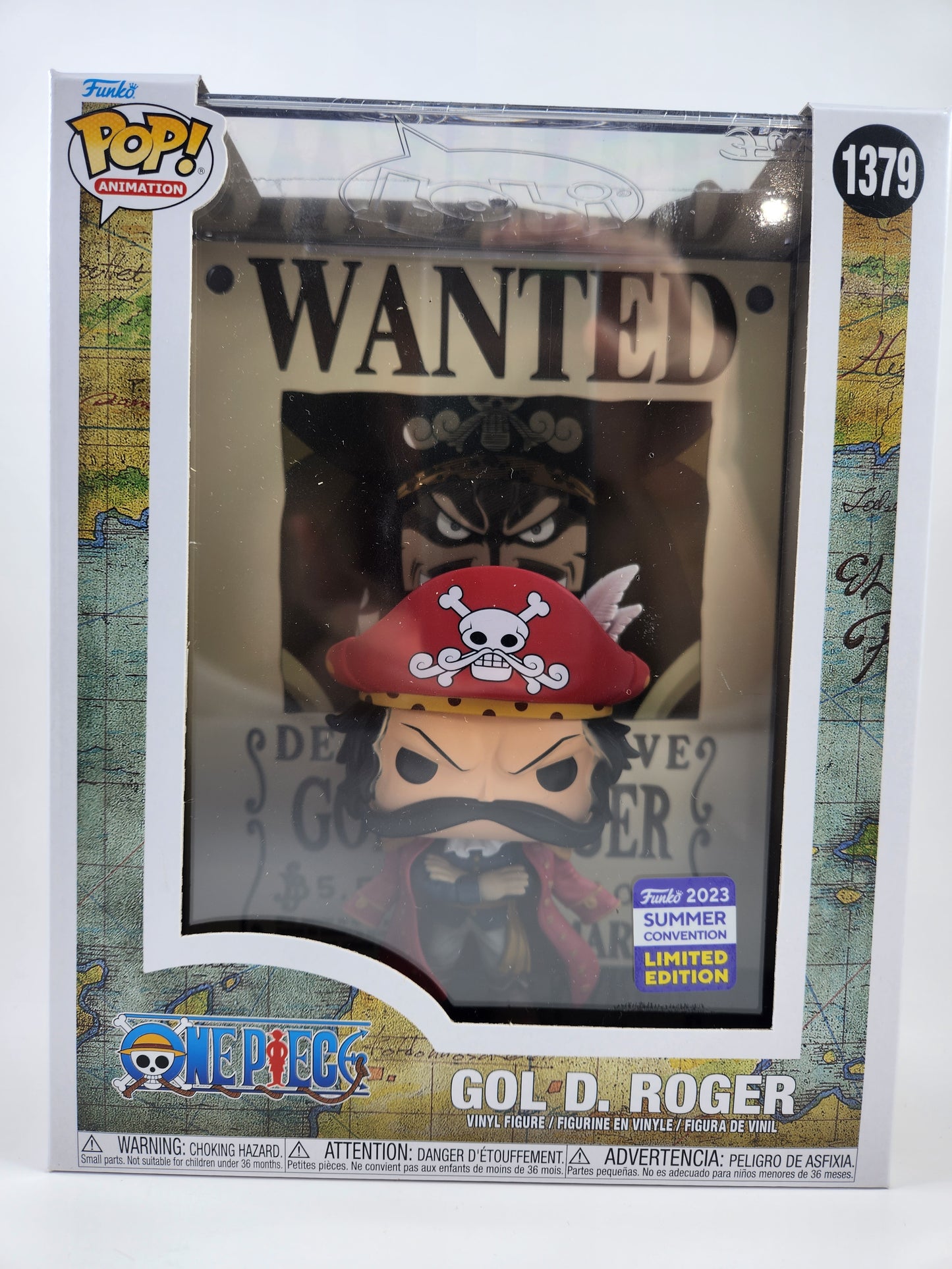 Funko Pop Animation One Piece 1379 Gol D. Roger 2023 Convention Exclusive